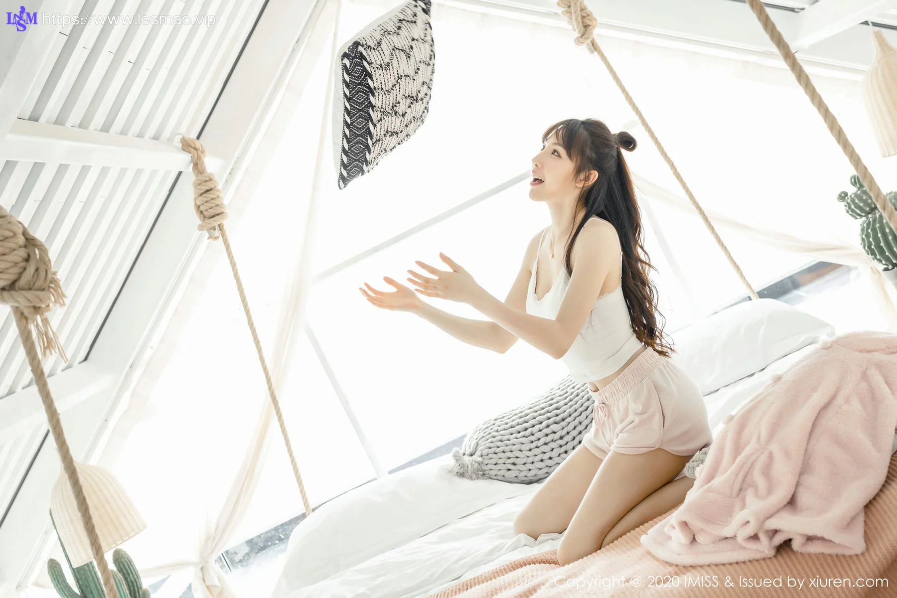 IMiss 爱蜜社 Vol.457 Lynn刘奕宁 气质女神性感写真 - 32