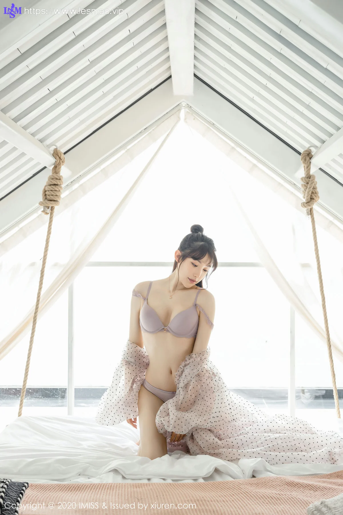 IMiss 爱蜜社 Vol.457 Lynn刘奕宁 气质女神性感写真 - 49
