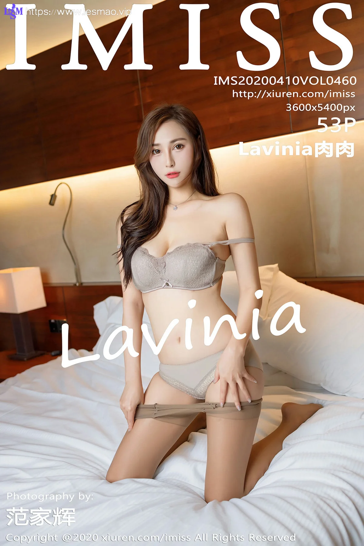 IMiss 爱蜜社 Vol.460 丝袜美腿特辑 Lavinia肉肉 - 54