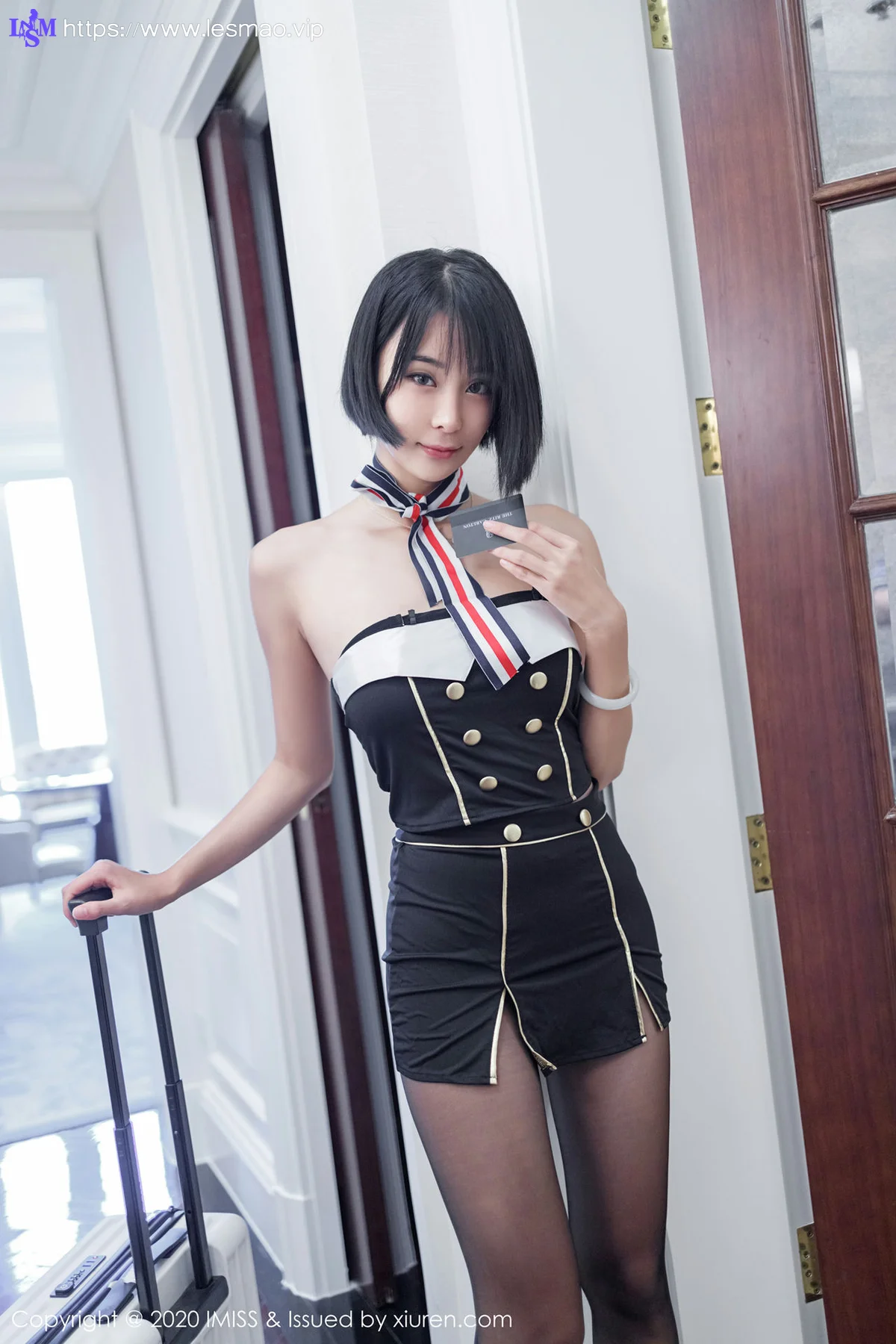 IMiss 爱蜜社 Vol.461 剧情镜头性感 蓝夏Akasha 私房写真 - 14