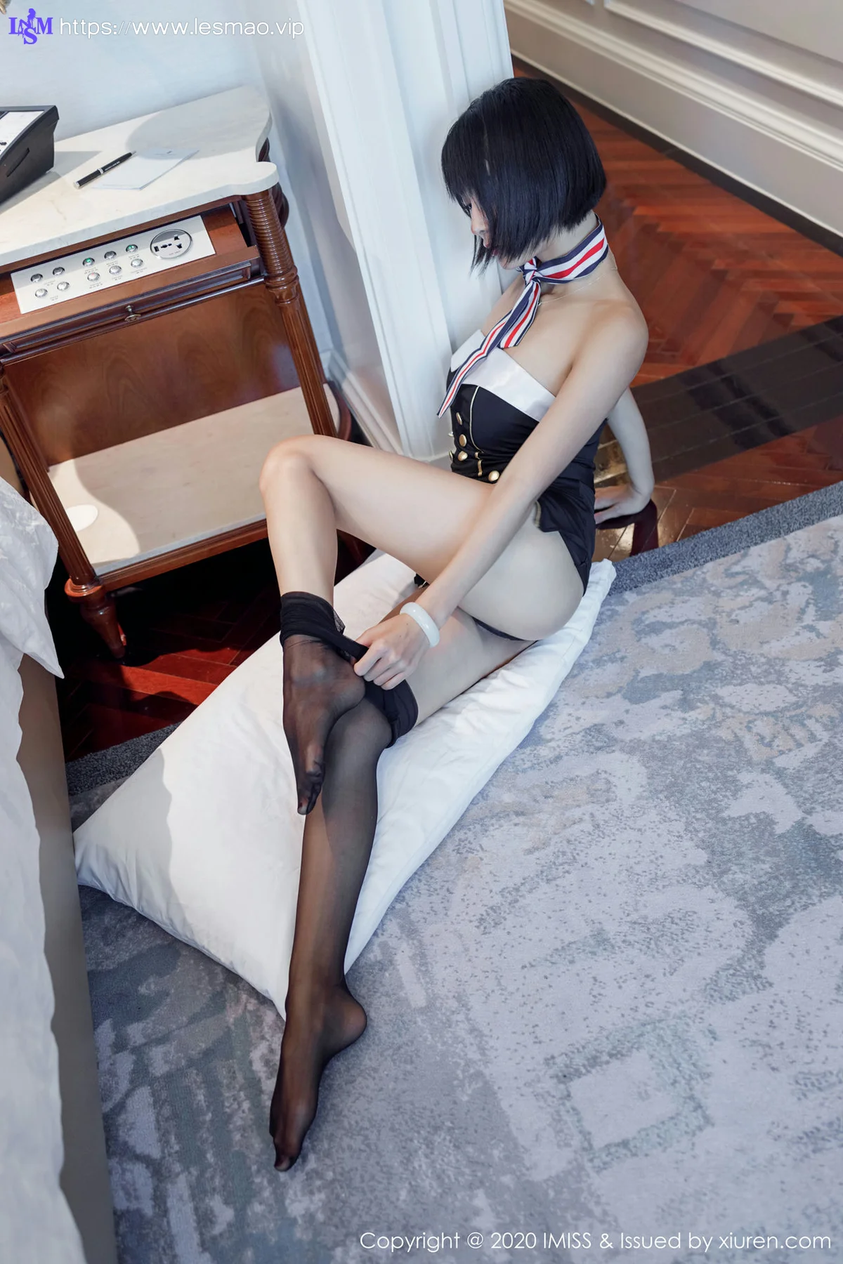 IMiss 爱蜜社 Vol.461 剧情镜头性感 蓝夏Akasha 私房写真 - 40