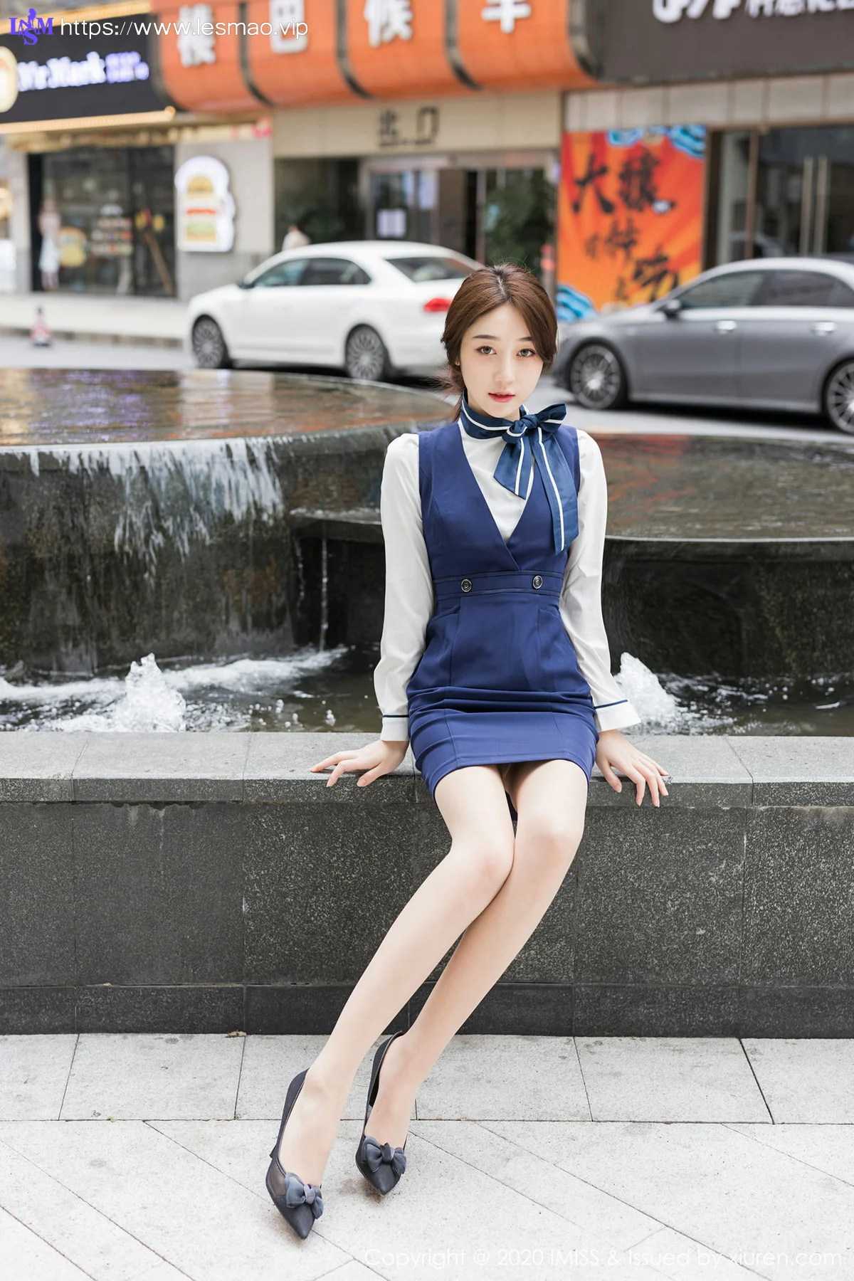 IMiss 爱蜜社 Vol.468 丝袜美腿 九月生__ 职业制服写真 - 17