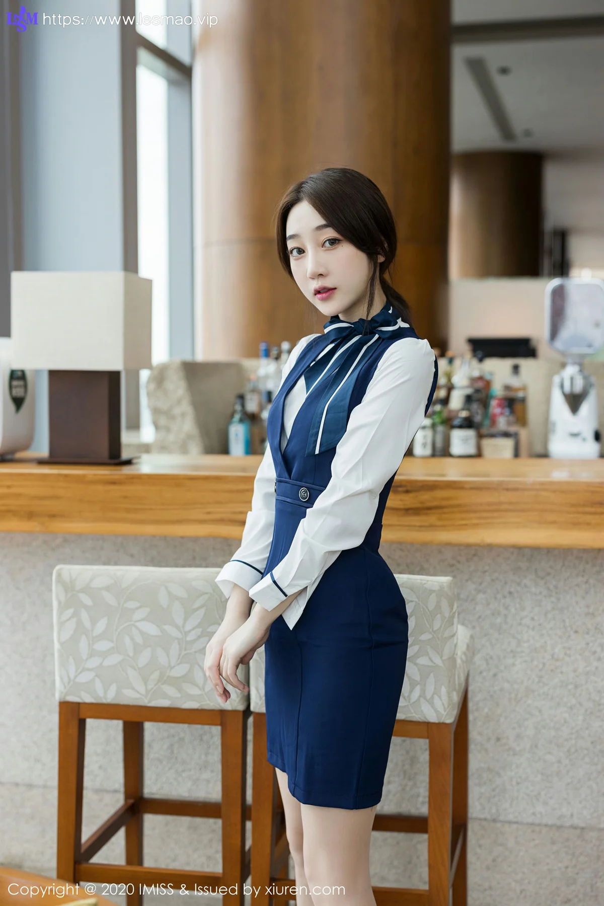 IMiss 爱蜜社 Vol.468 丝袜美腿 九月生__ 职业制服写真 - 19