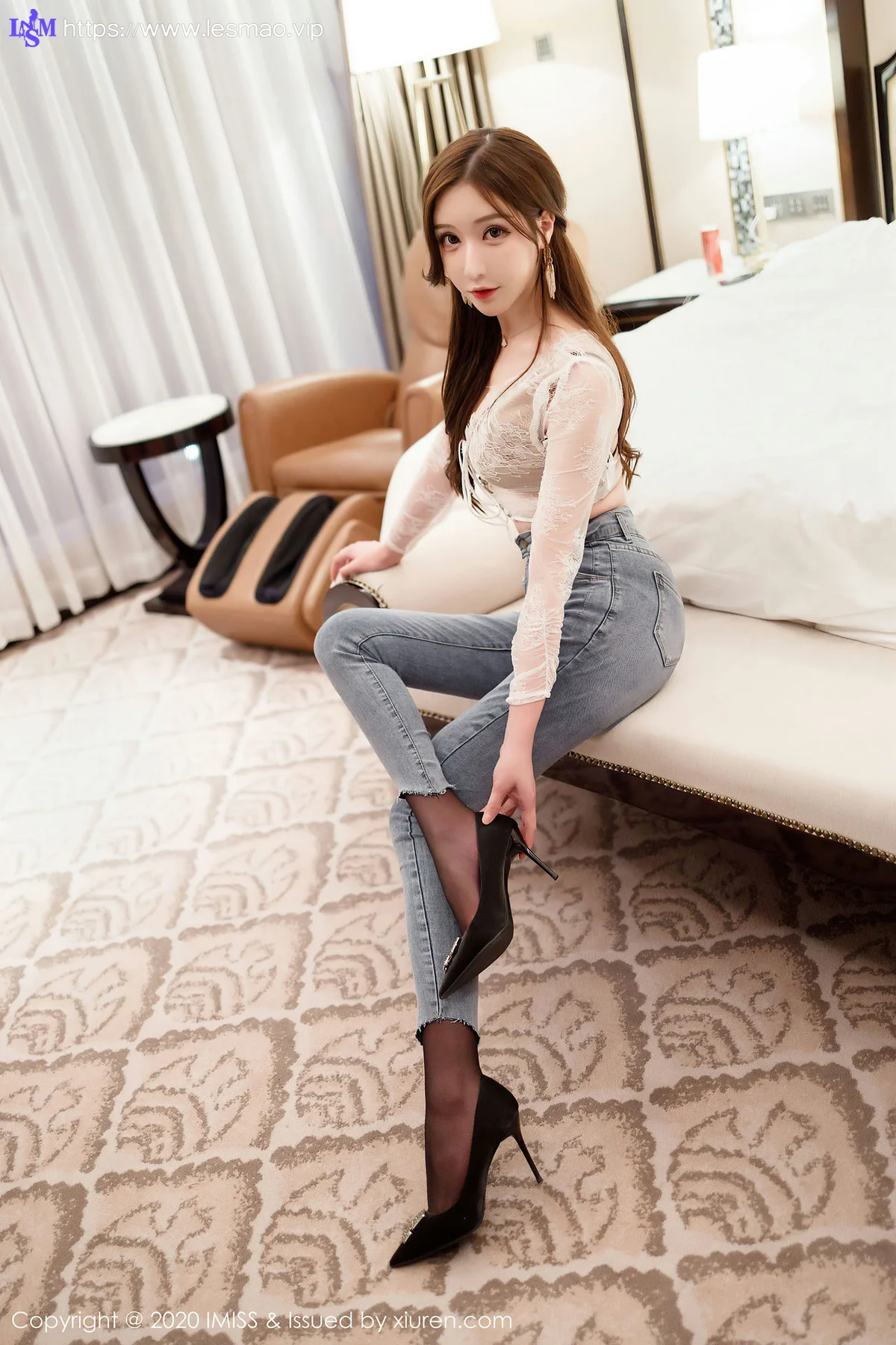 IMiss 爱蜜社 Vol.474 Lindalinda  黑丝女神 - 20