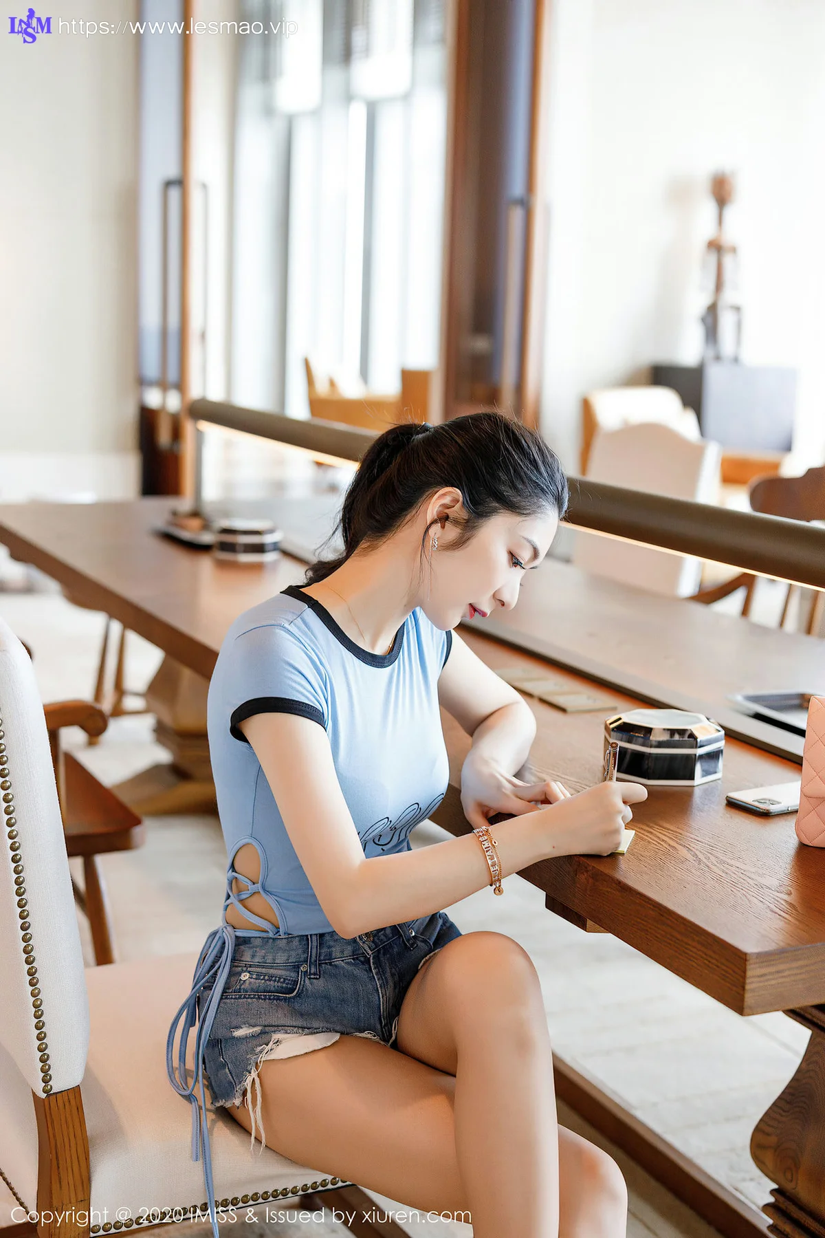 IMiss 爱蜜社 Vol.489 白皙皮肤连体衣美女 小热巴 - 19