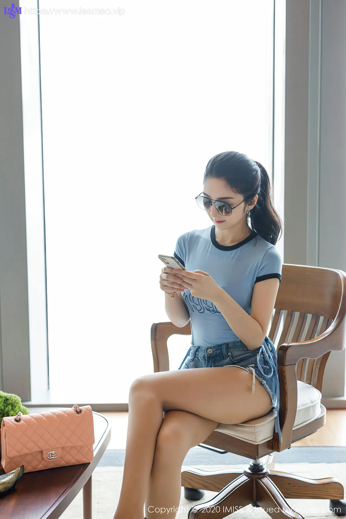 IMiss 爱蜜社 Vol.489 白皙皮肤连体衣美女 小热巴 - 21
