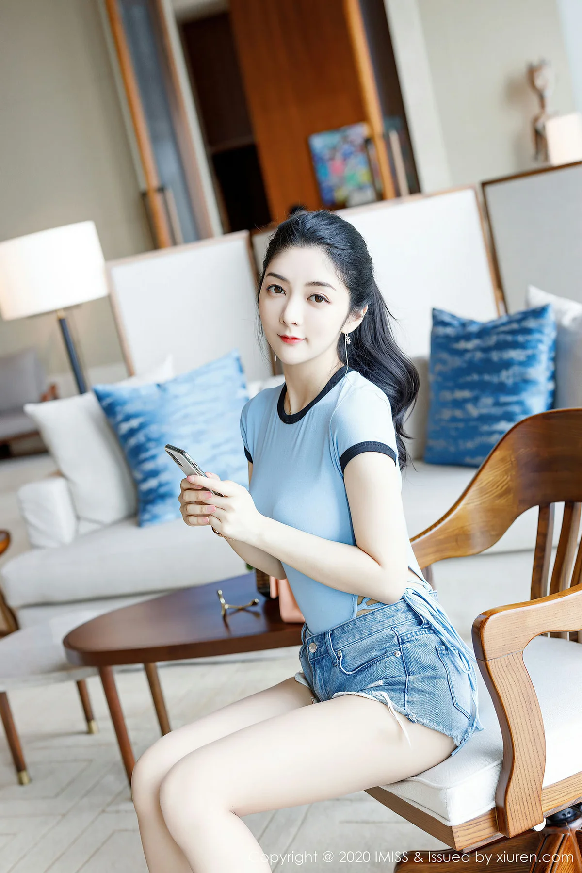 IMiss 爱蜜社 Vol.489 白皙皮肤连体衣美女 小热巴 - 26