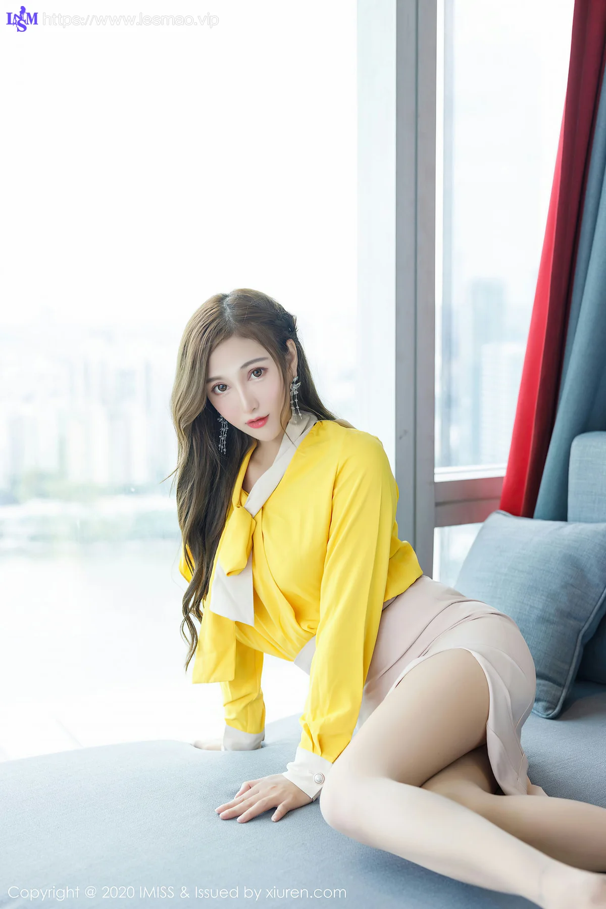 IMiss 爱蜜社 Vol.494 华丽典雅气质美女 lavinia肉肉 - 14