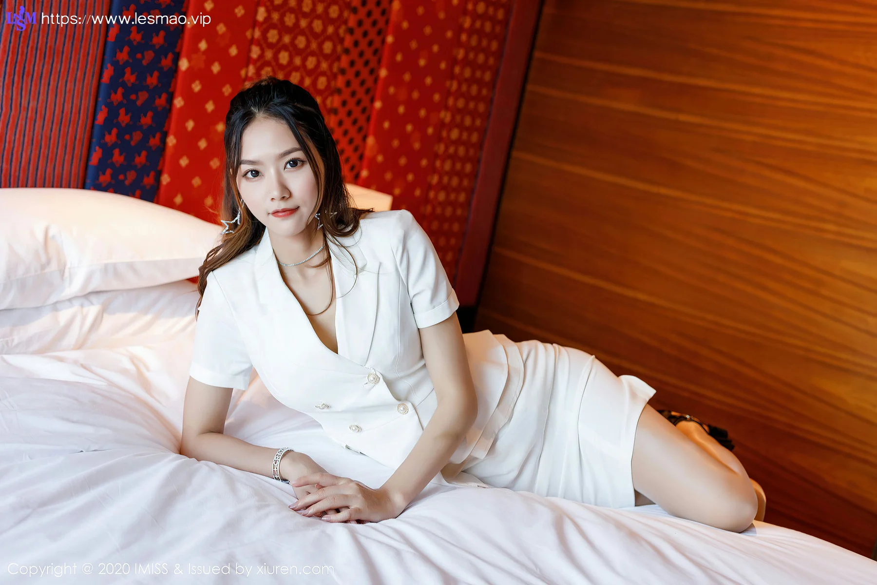 IMiss 爱蜜社 Vol.512 蕾丝性感 方子萱 性感私房制服 - 14