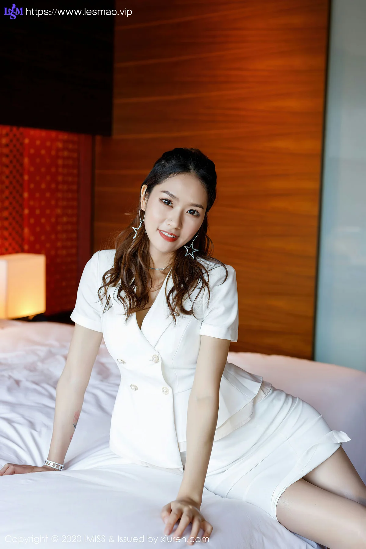 IMiss 爱蜜社 Vol.512 蕾丝性感 方子萱 性感私房制服 - 20