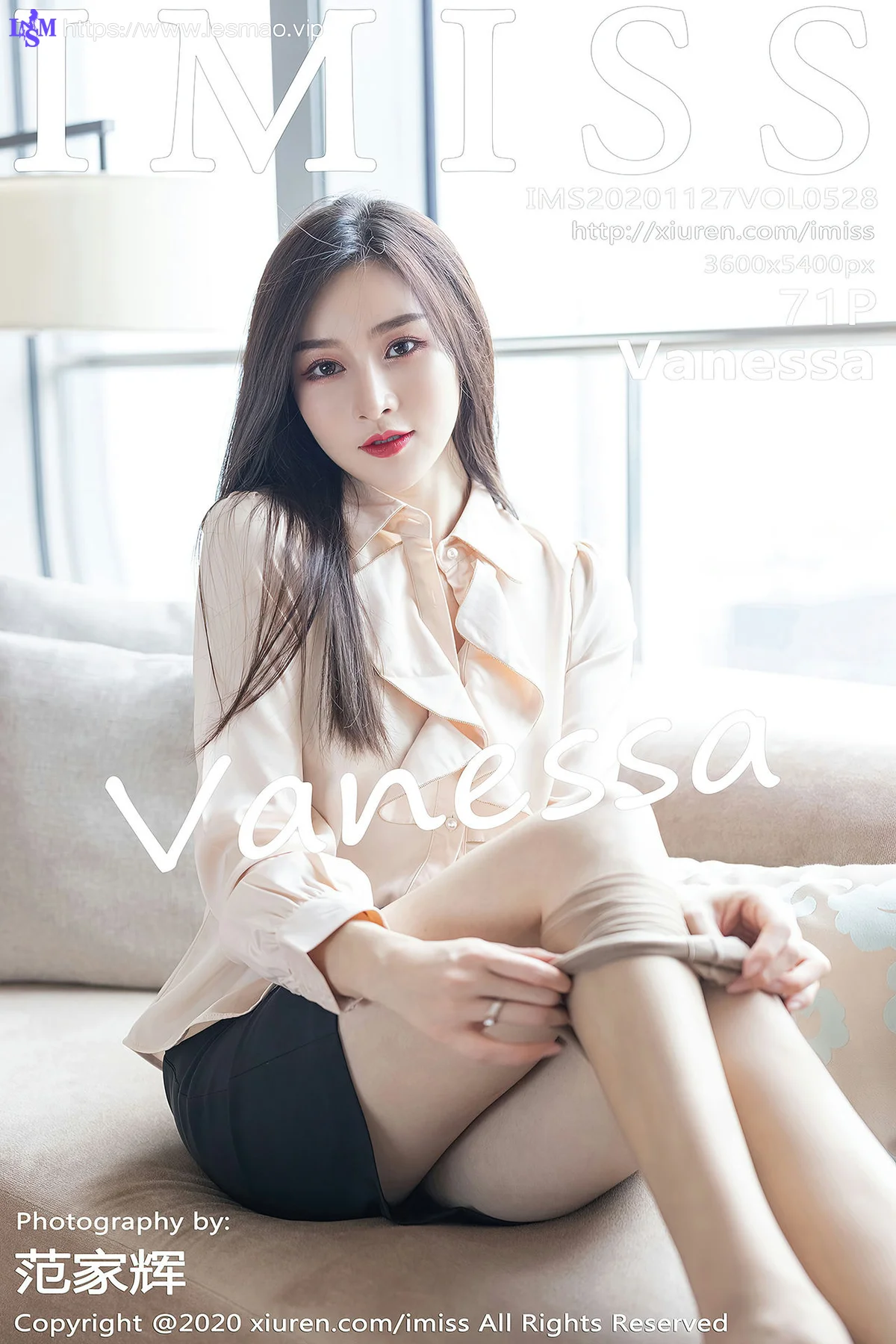 IMiss 爱蜜社 Vol.528 vanessa 经典职场制服娇媚容颜 - 72