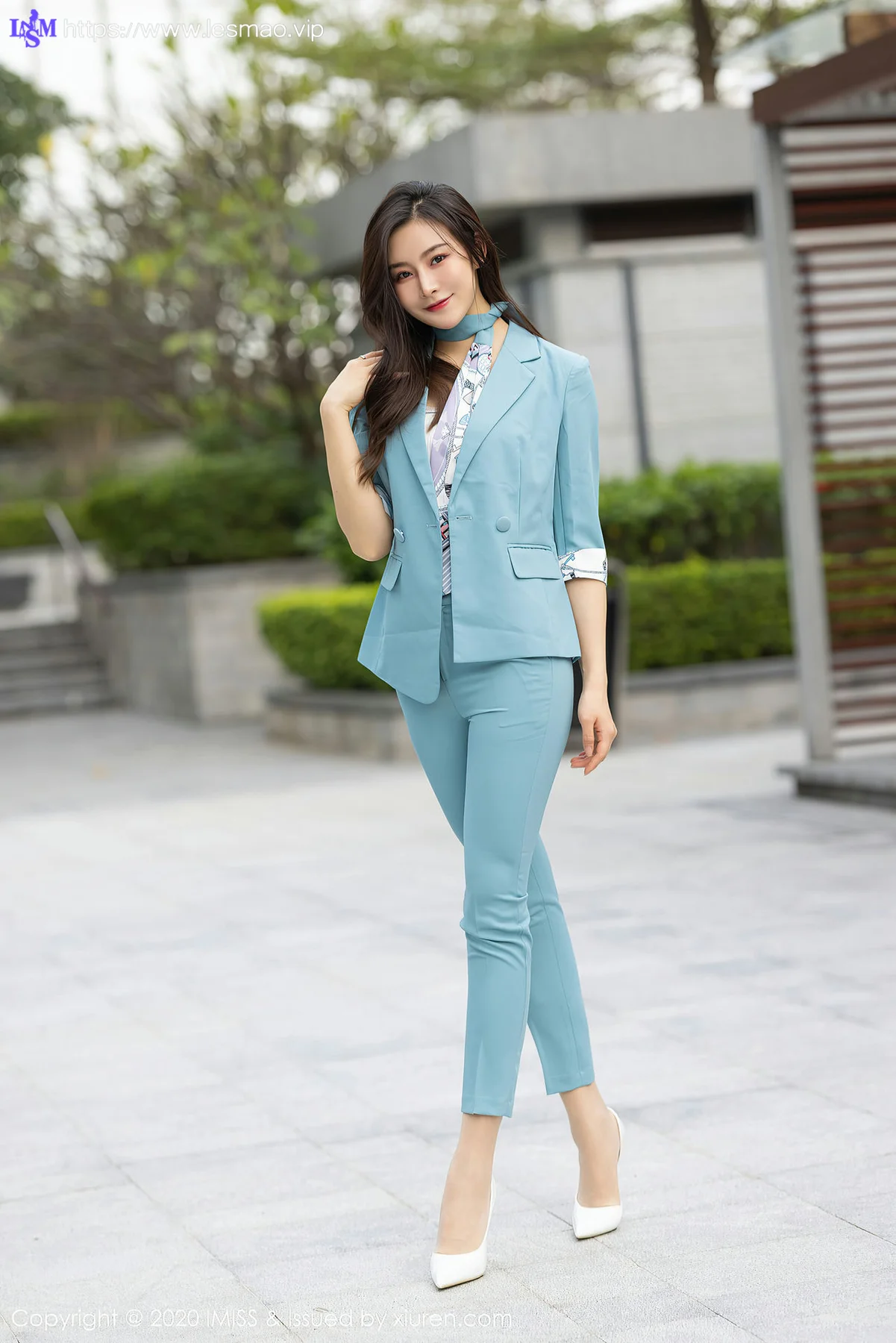 IMiss 爱蜜社 Vol.532 娇美容颜 vanessa 丝袜写真 - 2