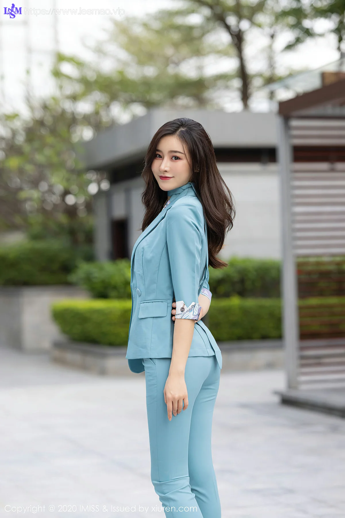 IMiss 爱蜜社 Vol.532 娇美容颜 vanessa 丝袜写真 - 3