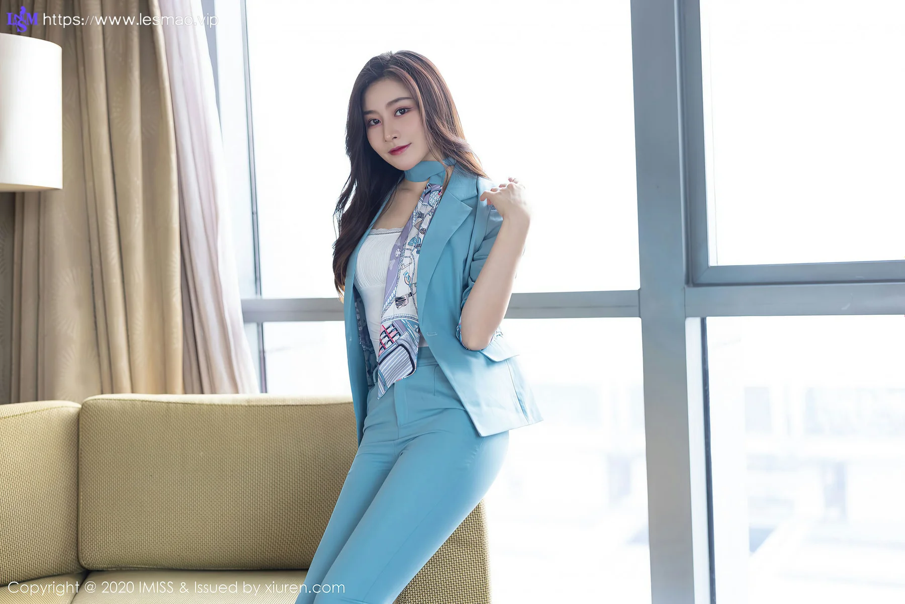 IMiss 爱蜜社 Vol.532 娇美容颜 vanessa 丝袜写真 - 12