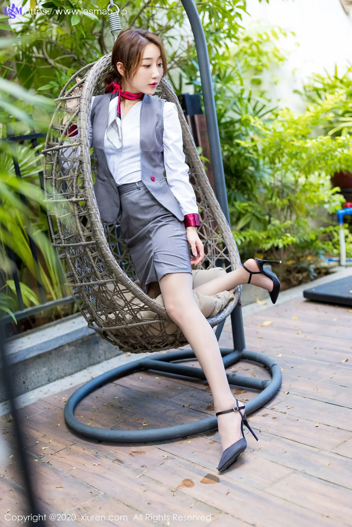 IMiss 爱蜜社 Vol.539 性感制服 九月生 - 12