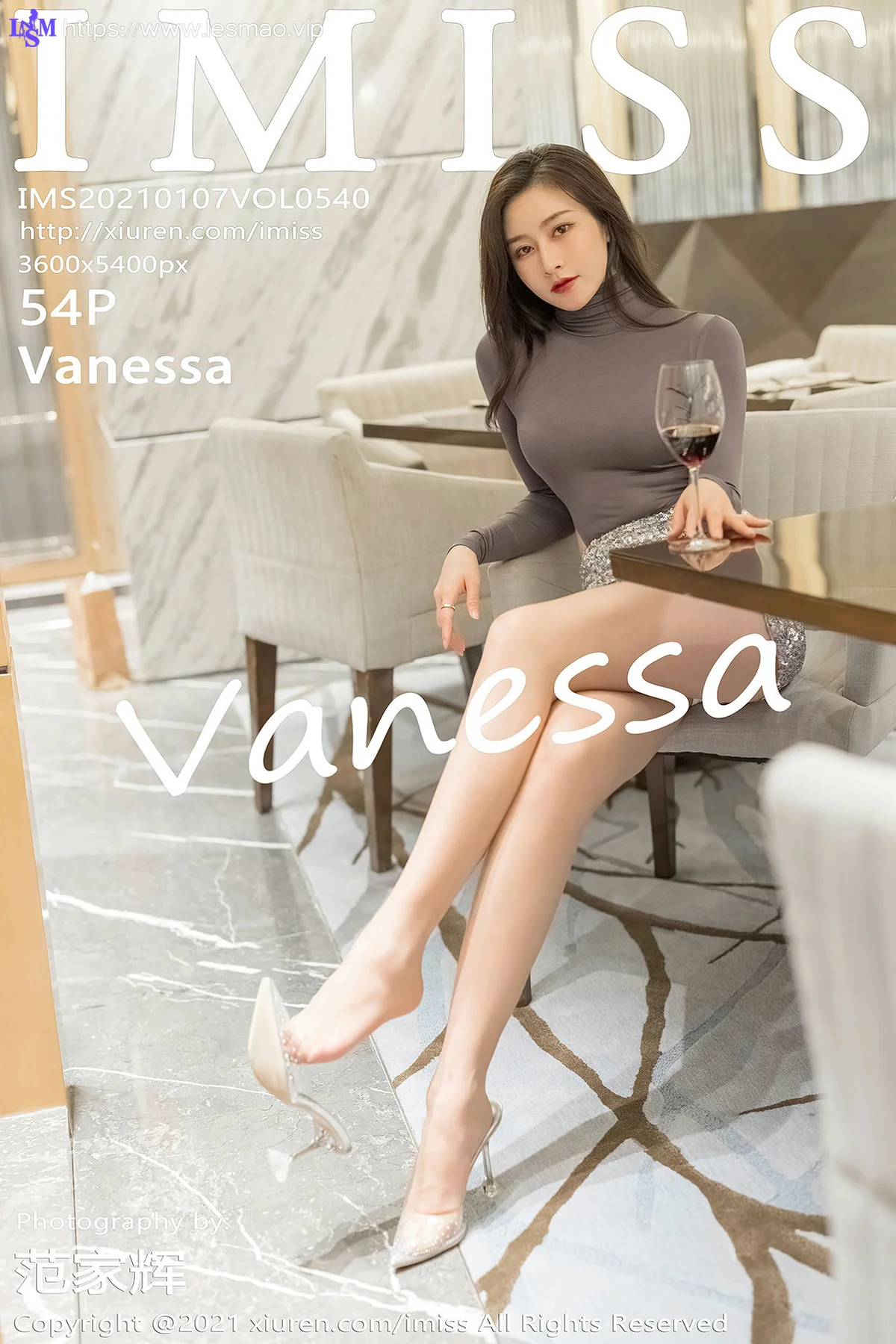 IMiss 爱蜜社 Vol.540 丝袜美腿都市OL Vanessa - 55