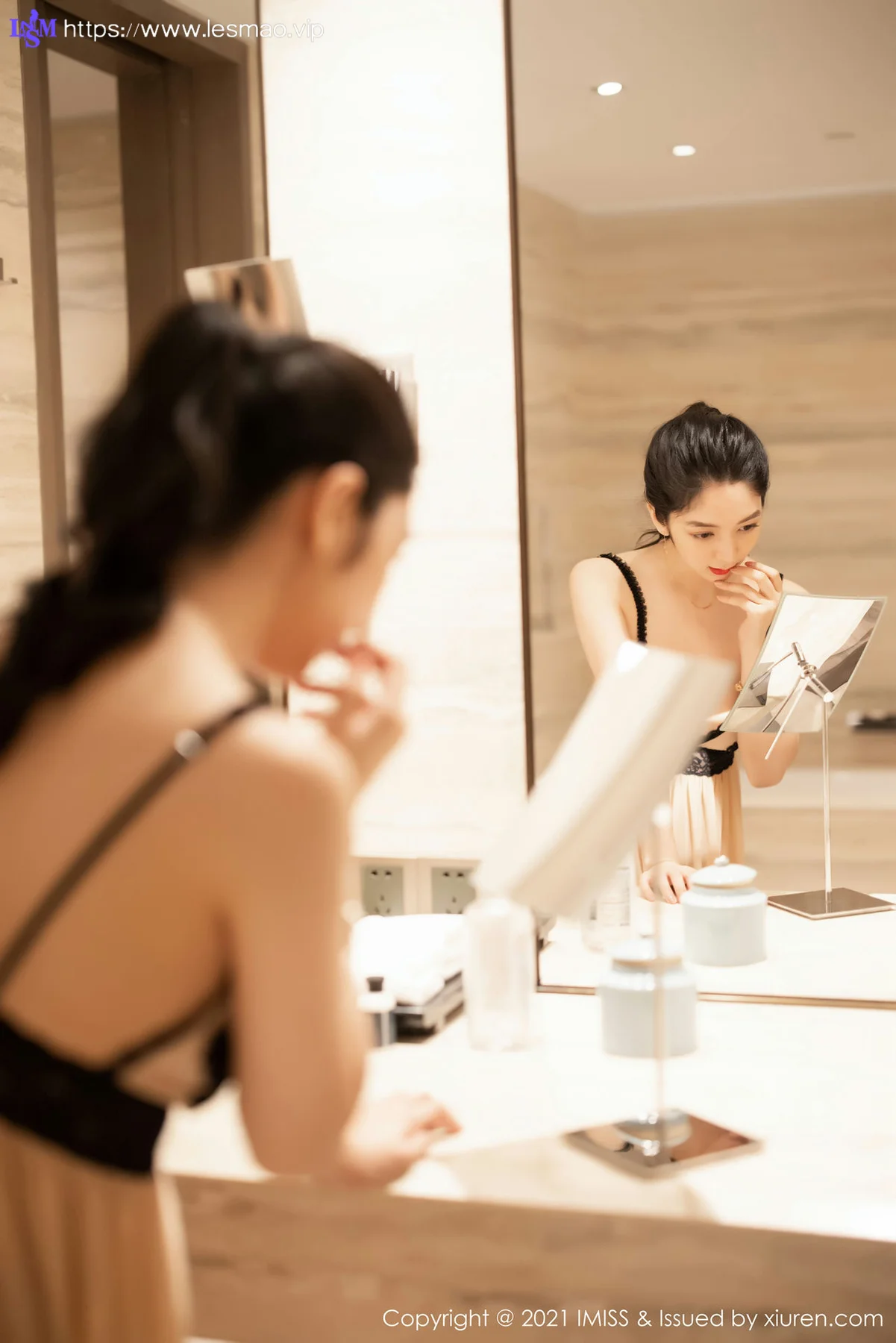 IMiss 爱蜜社 Vol.559 肉色睡衣湿身 Angela小热巴 性感写真 - 27
