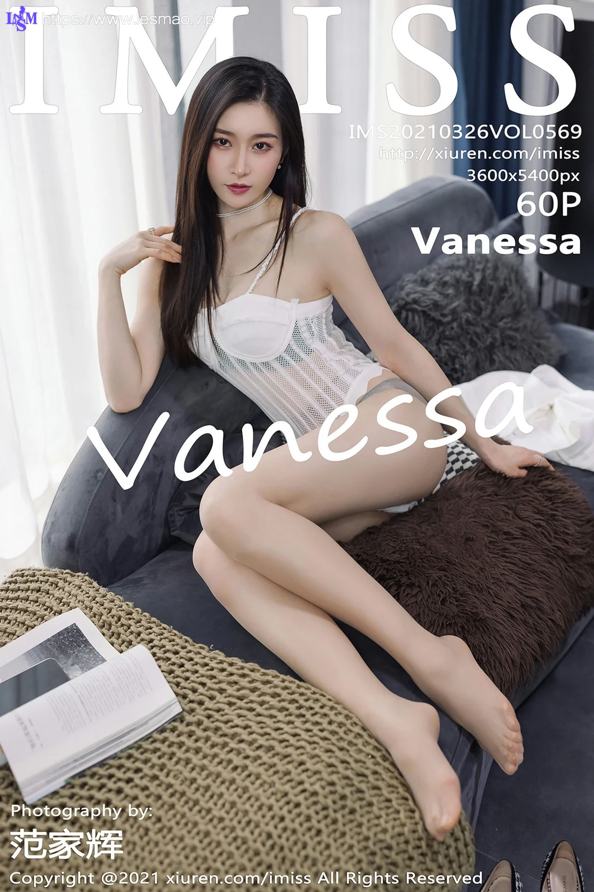 IMiss 爱蜜社 Vol.569 气质美女 Vanessa 时尚动人的街拍 - 61