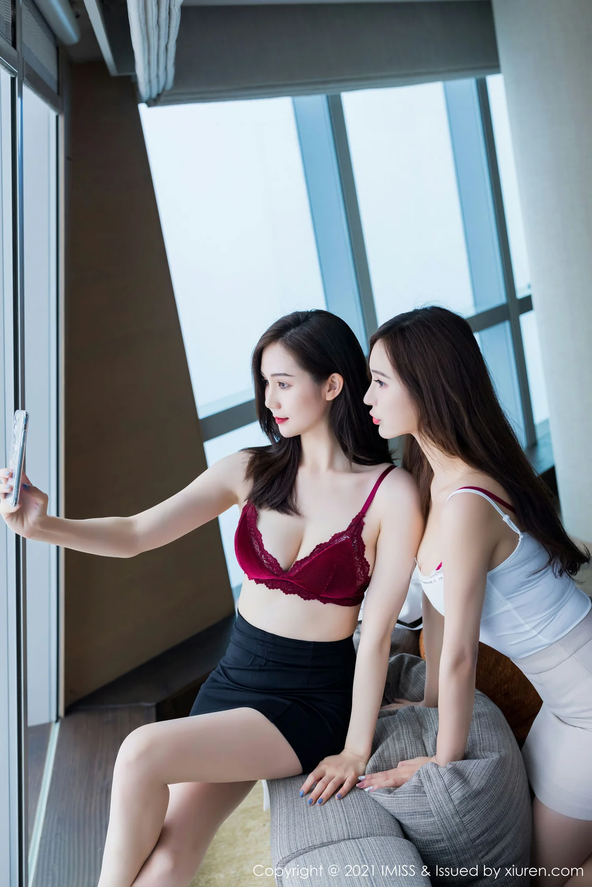 IMiss 爱蜜社 Vol.570 模特合集写真 Lavinia肉肉和SISY思 - 21