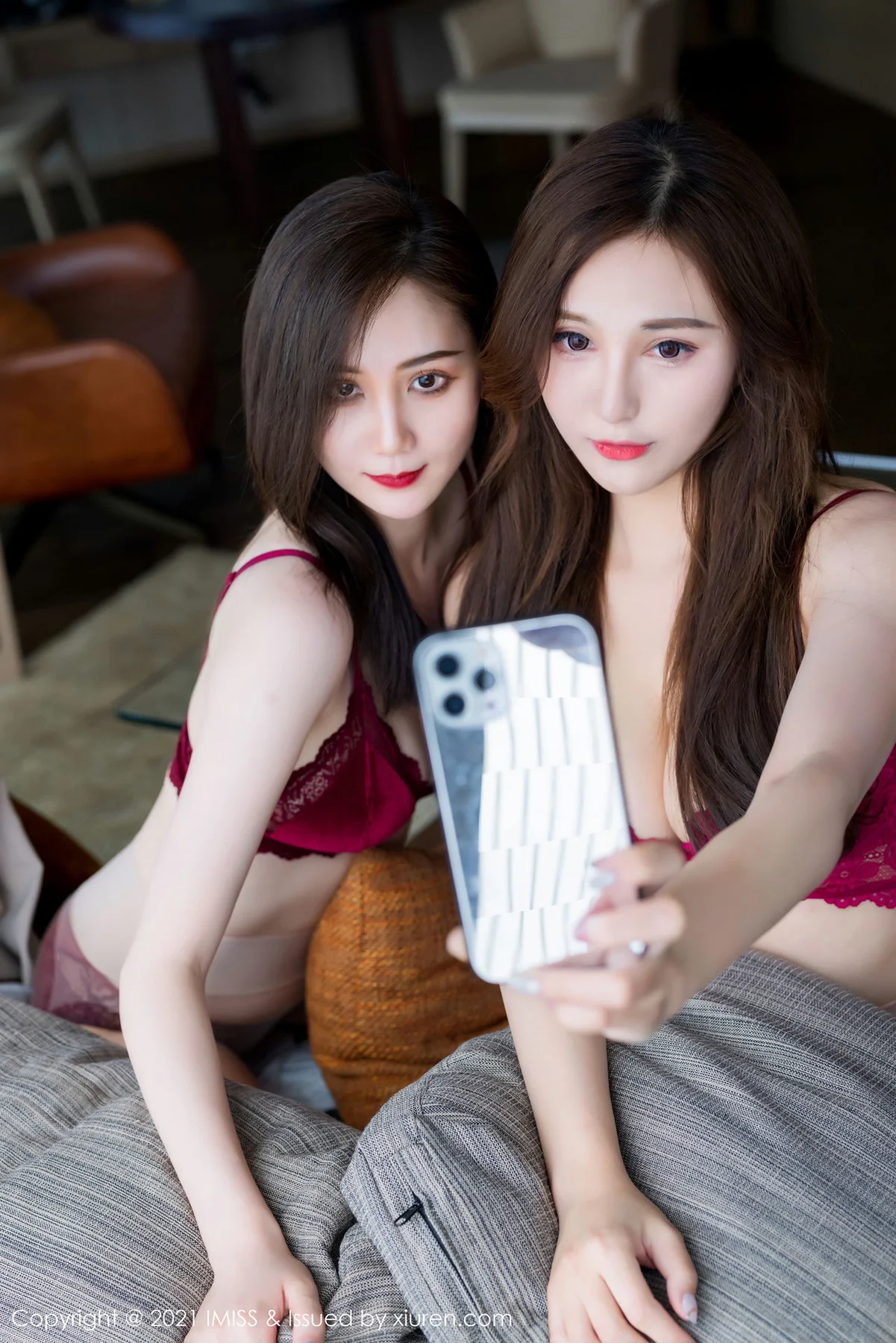 IMiss 爱蜜社 Vol.570 模特合集写真 Lavinia肉肉和SISY思 - 37