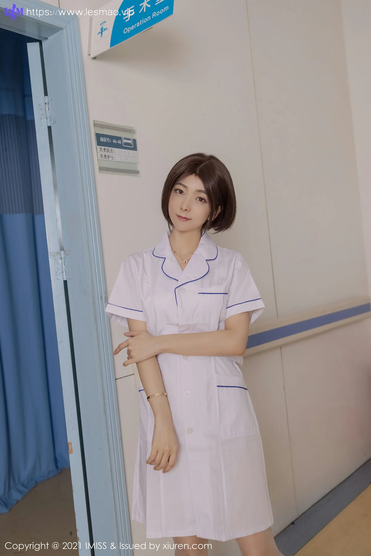 IMiss 爱蜜社 Vol.580 护士制服 Angela00 性感写真 - 2
