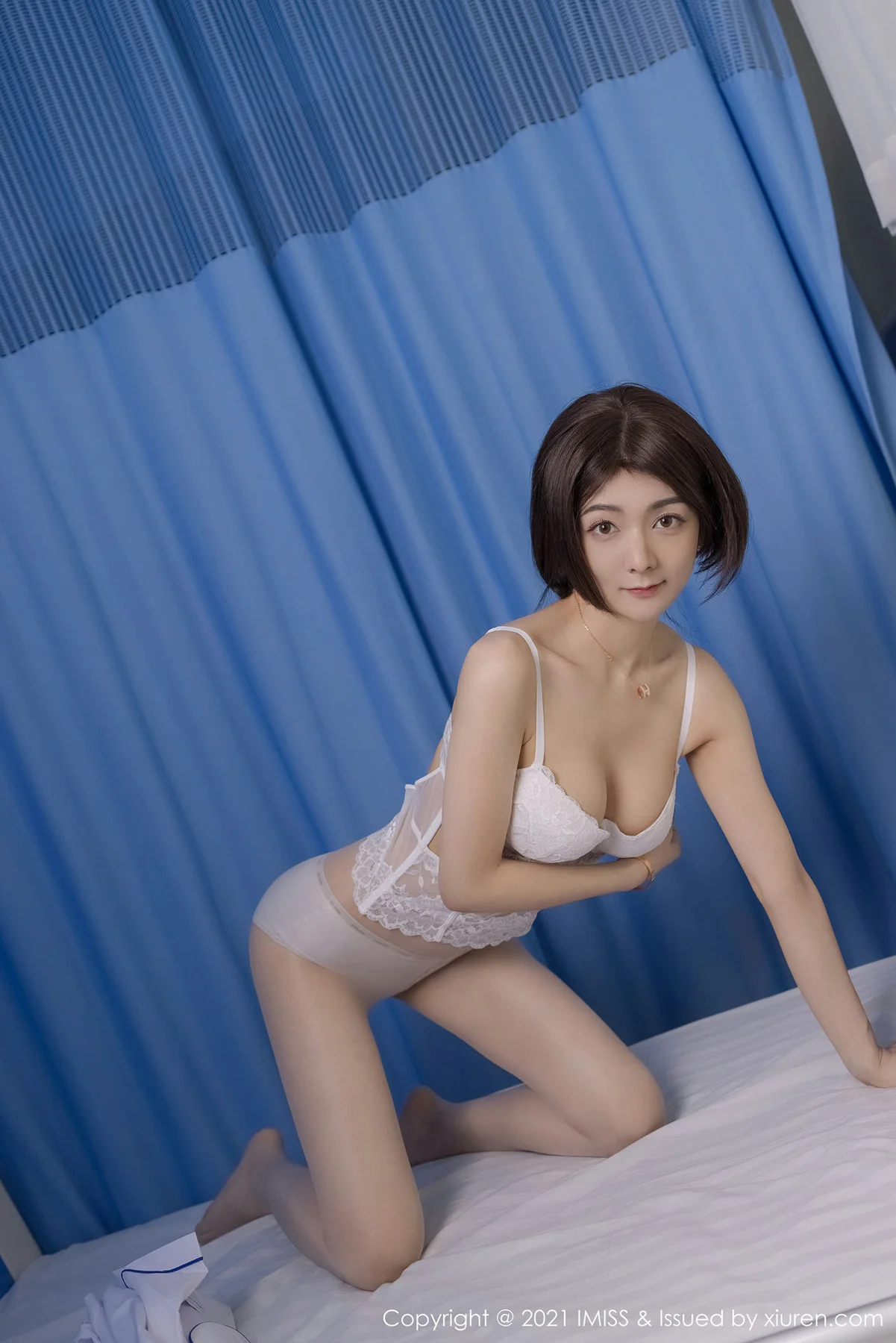 IMiss 爱蜜社 Vol.580 护士制服 Angela00 性感写真 - 34