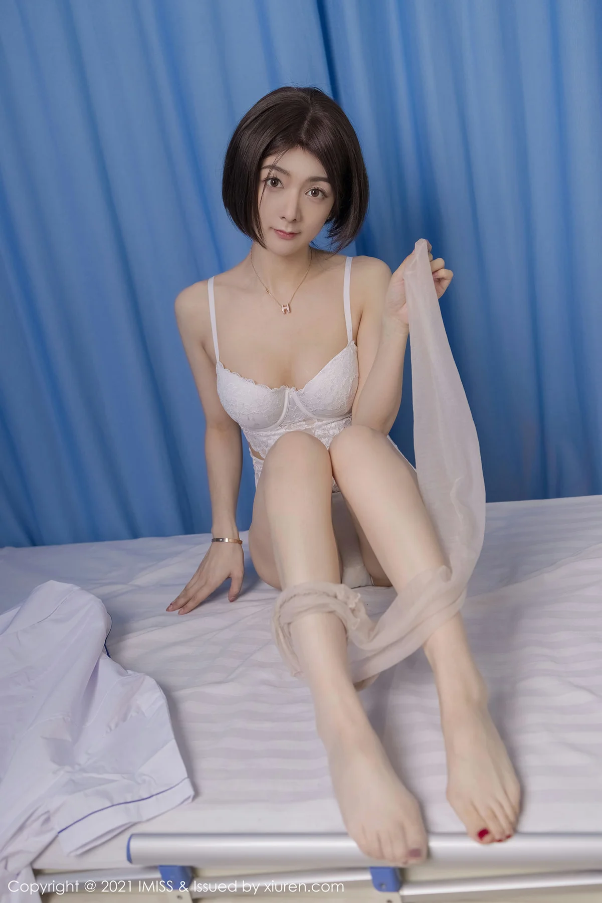 IMiss 爱蜜社 Vol.580 护士制服 Angela00 性感写真 - 44