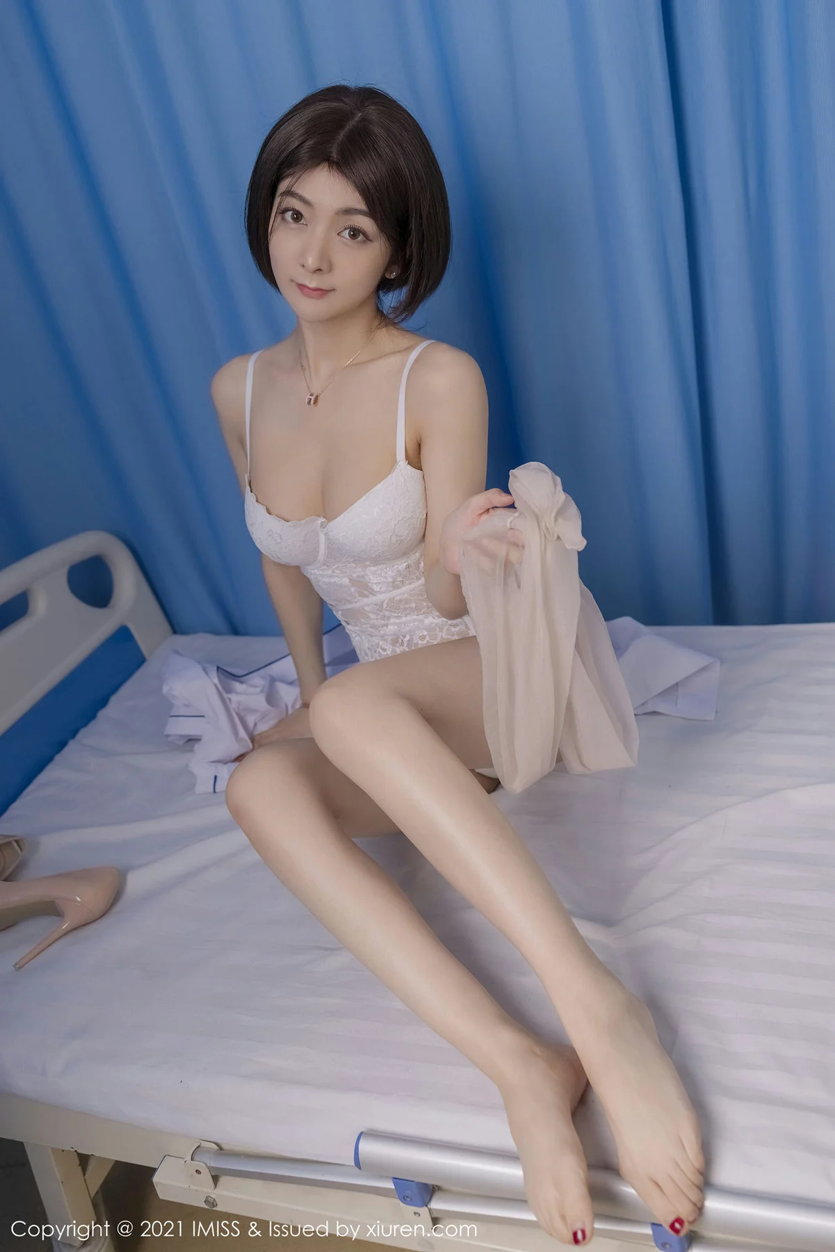 IMiss 爱蜜社 Vol.580 护士制服 Angela00 性感写真 - 45