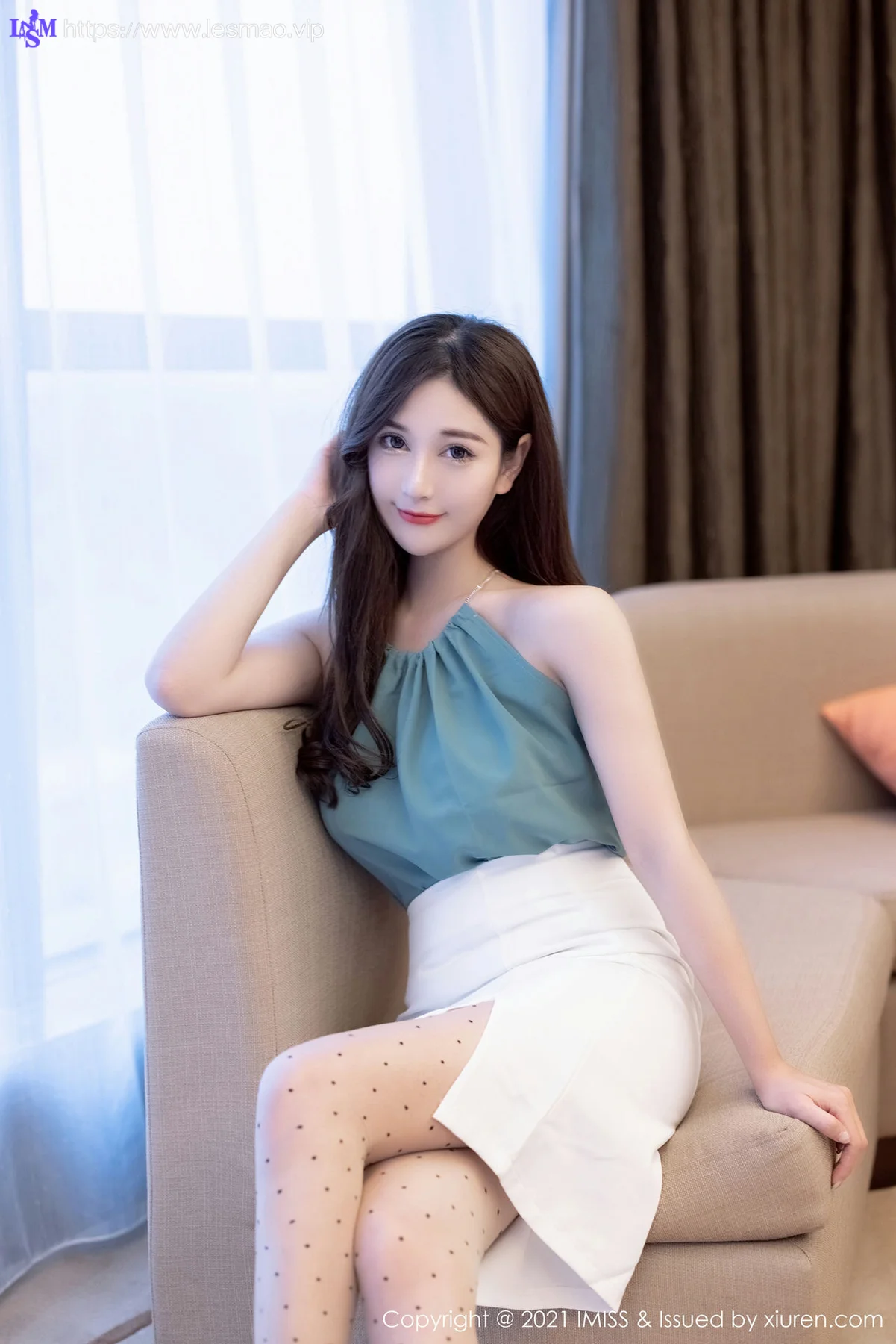 IMiss 爱蜜社 Vol.590 丝袜内衣 Lavinia肉肉 性感写真 - 13
