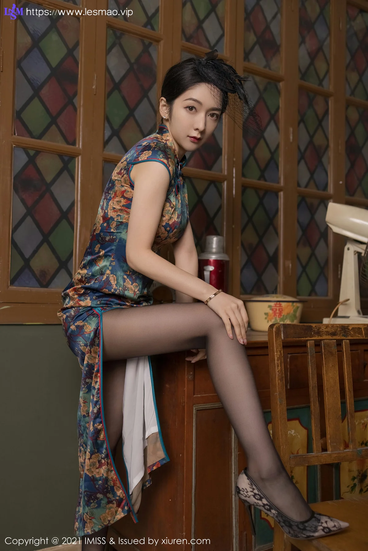 IMiss 爱蜜社 Vol.591 古典韵味旗袍 Angela00 性感写真 - 23