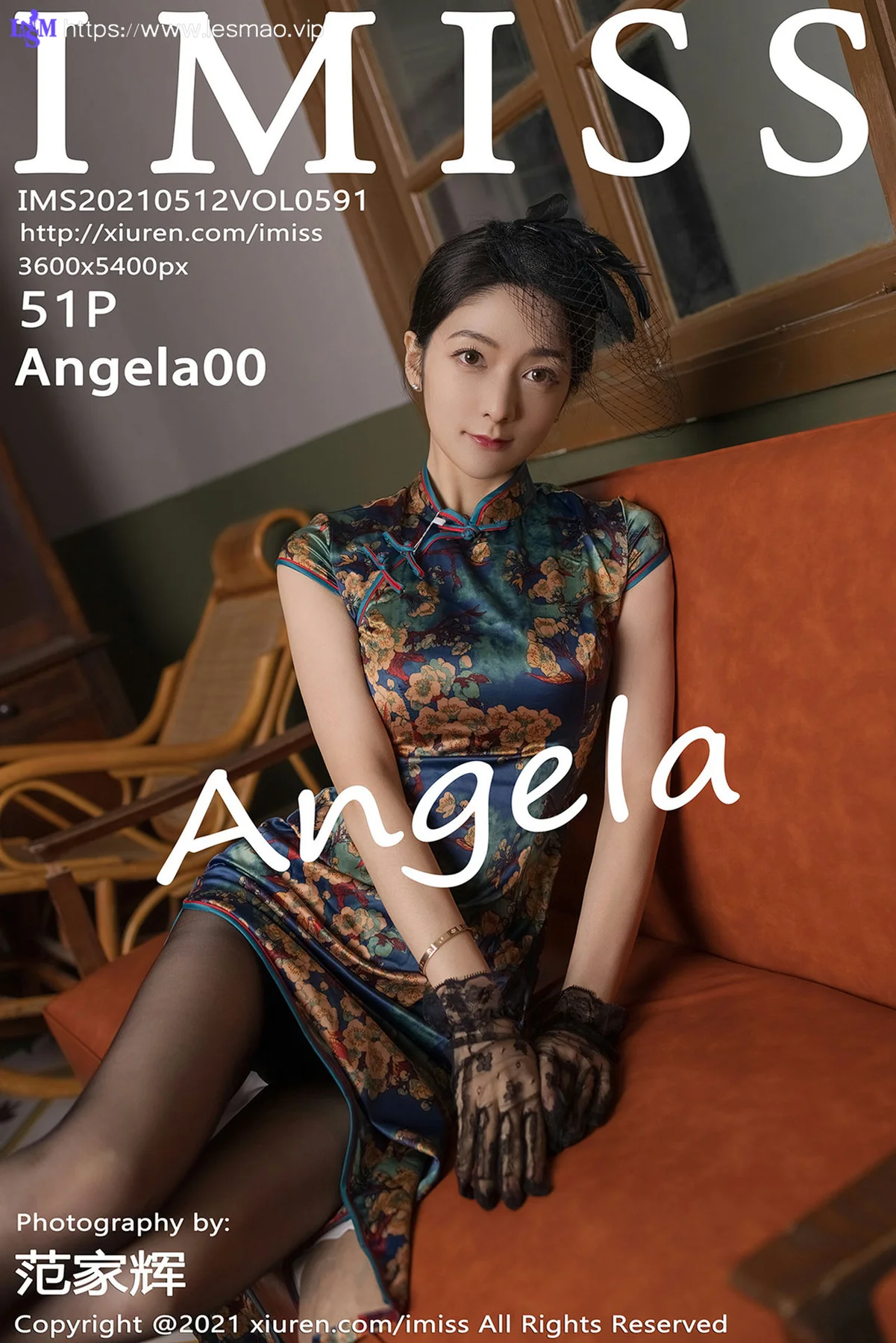 IMiss 爱蜜社 Vol.591 古典韵味旗袍 Angela00 性感写真 - 52