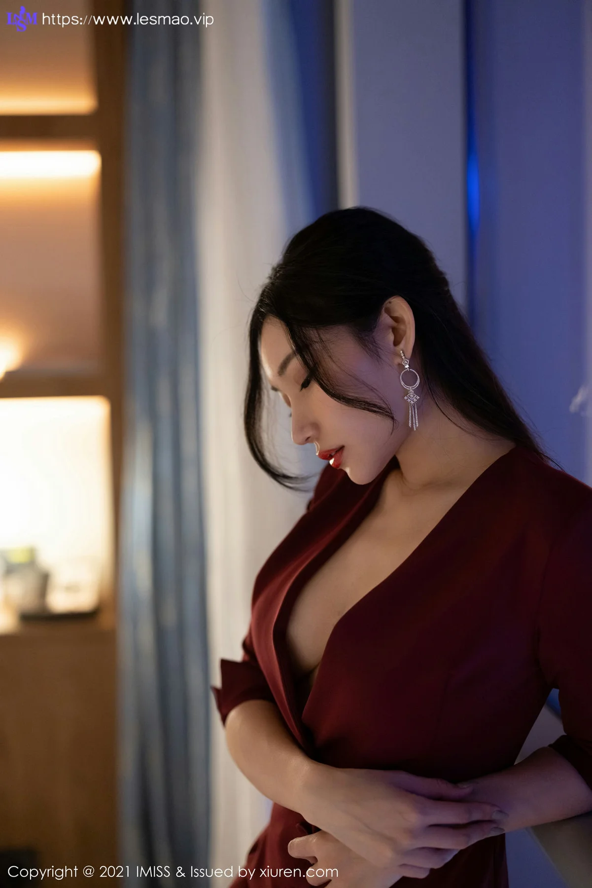 IMiss 爱蜜社 Vol.598 魅惑黑丝 小狐狸Kathryn 性感写真3 - 66