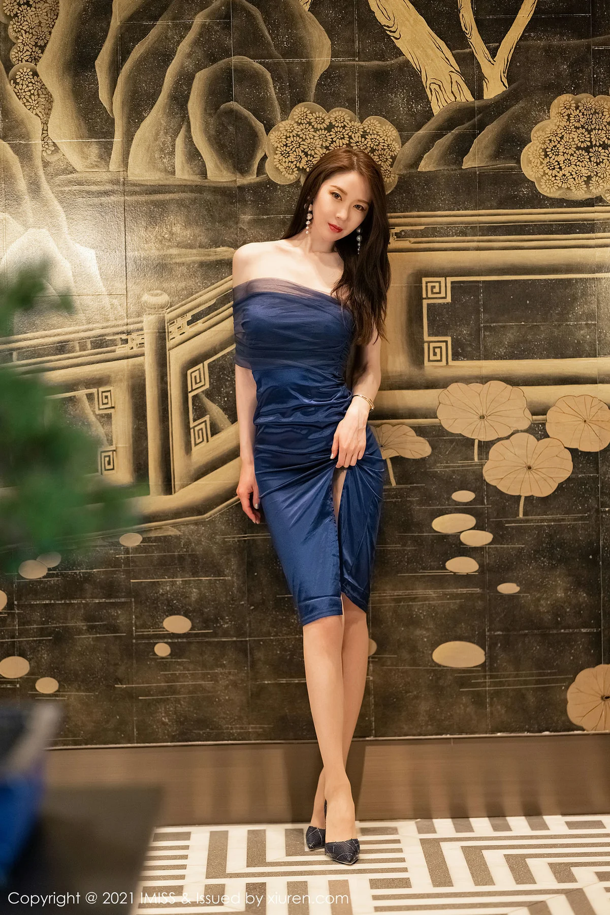IMiss 爱蜜社 Vol.599 柔美丝足 梦心月 丝袜美腿写真2 - 24