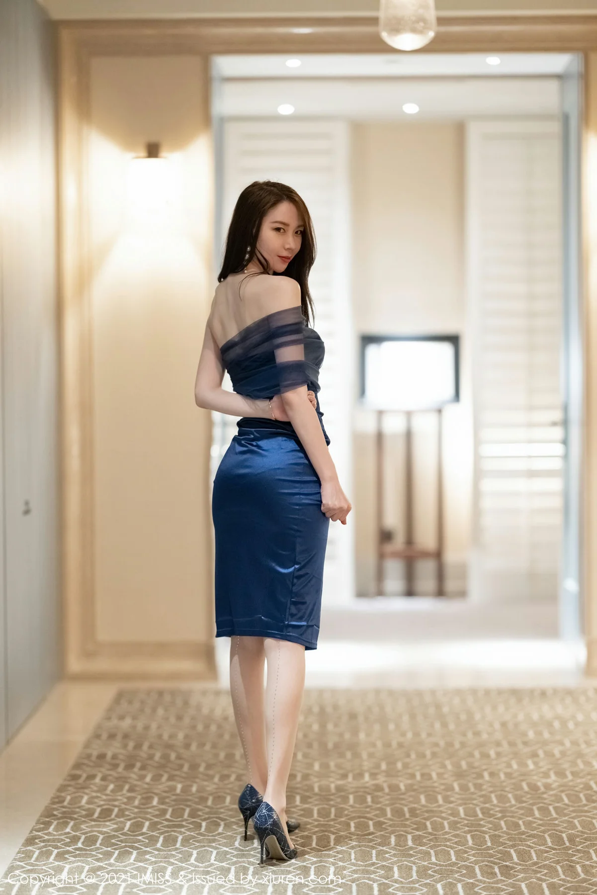 IMiss 爱蜜社 Vol.599 柔美丝足 梦心月 丝袜美腿写真2 - 25