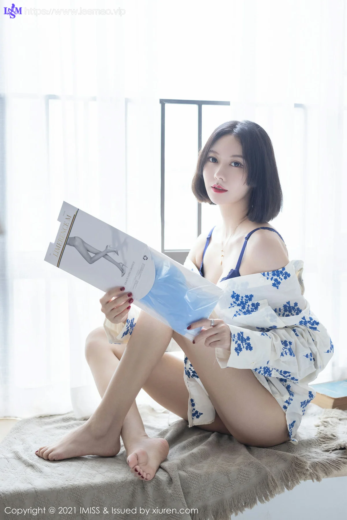 IMiss 爱蜜社 Vol.602 朦胧丝足美腿  艺轩 气质美女写真2 - 15