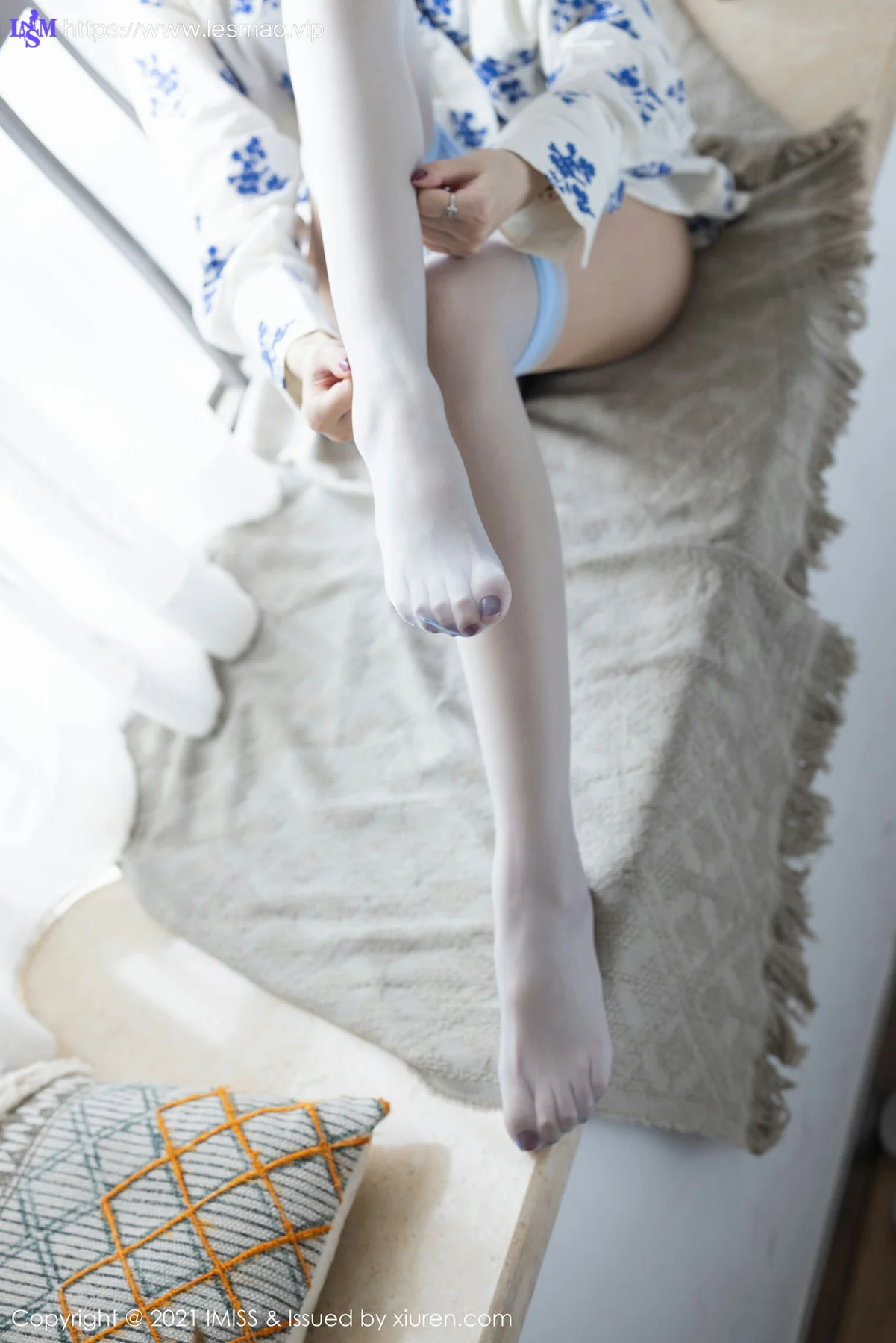 IMiss 爱蜜社 Vol.602 朦胧丝足美腿  艺轩 气质美女写真2 - 20