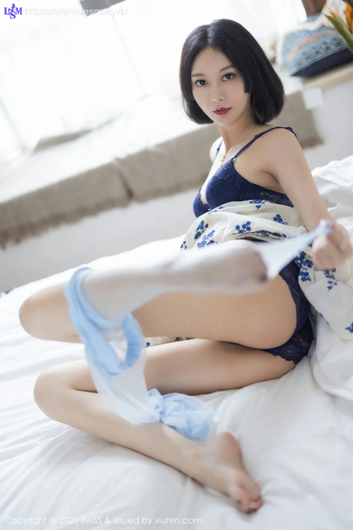 IMiss 爱蜜社 Vol.602 朦胧丝足美腿  艺轩 气质美女写真2 - 86