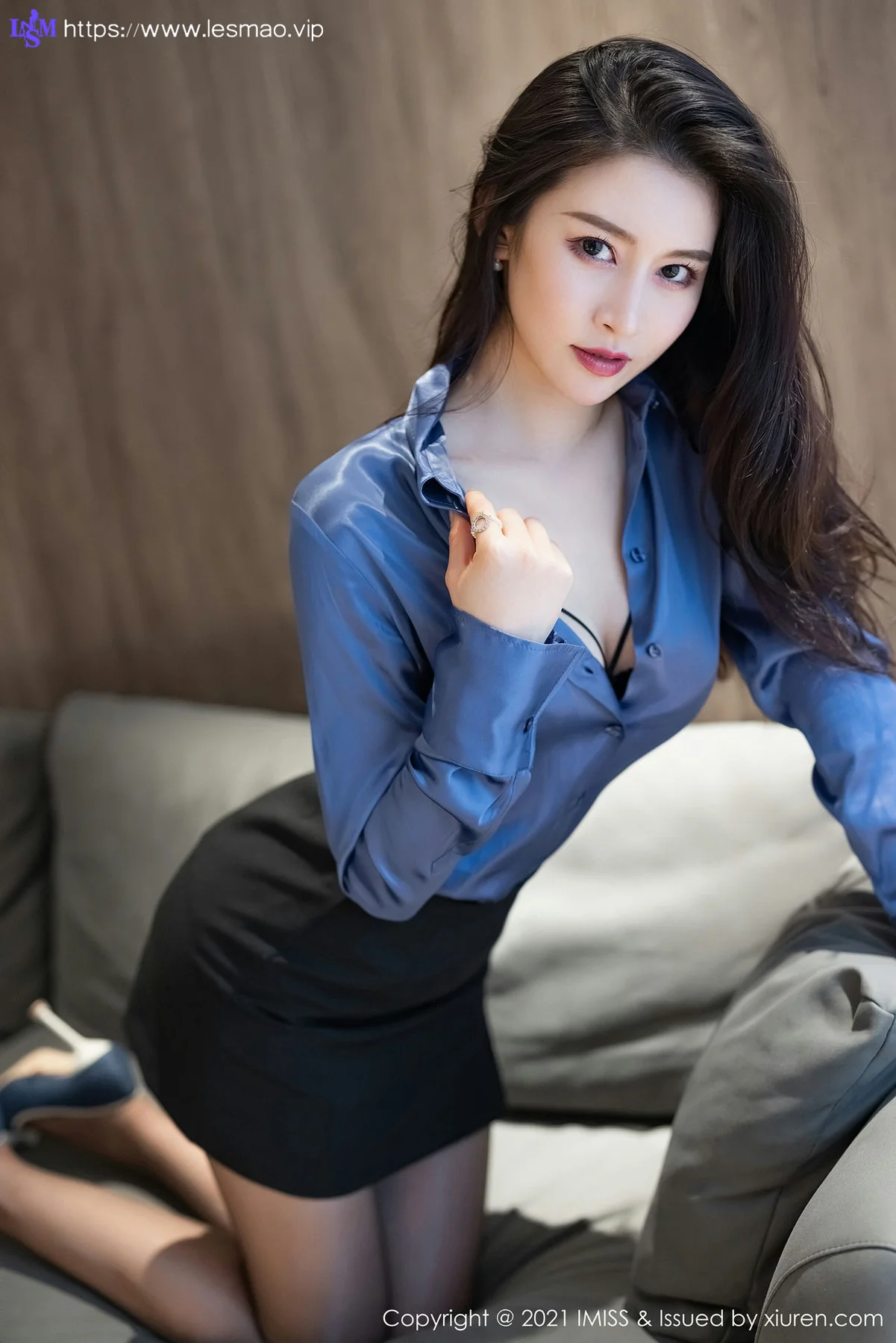 IMiss 爱蜜社 Vol.604 职场OL气质美女 Vanessa 丝袜美腿写真33 - 19