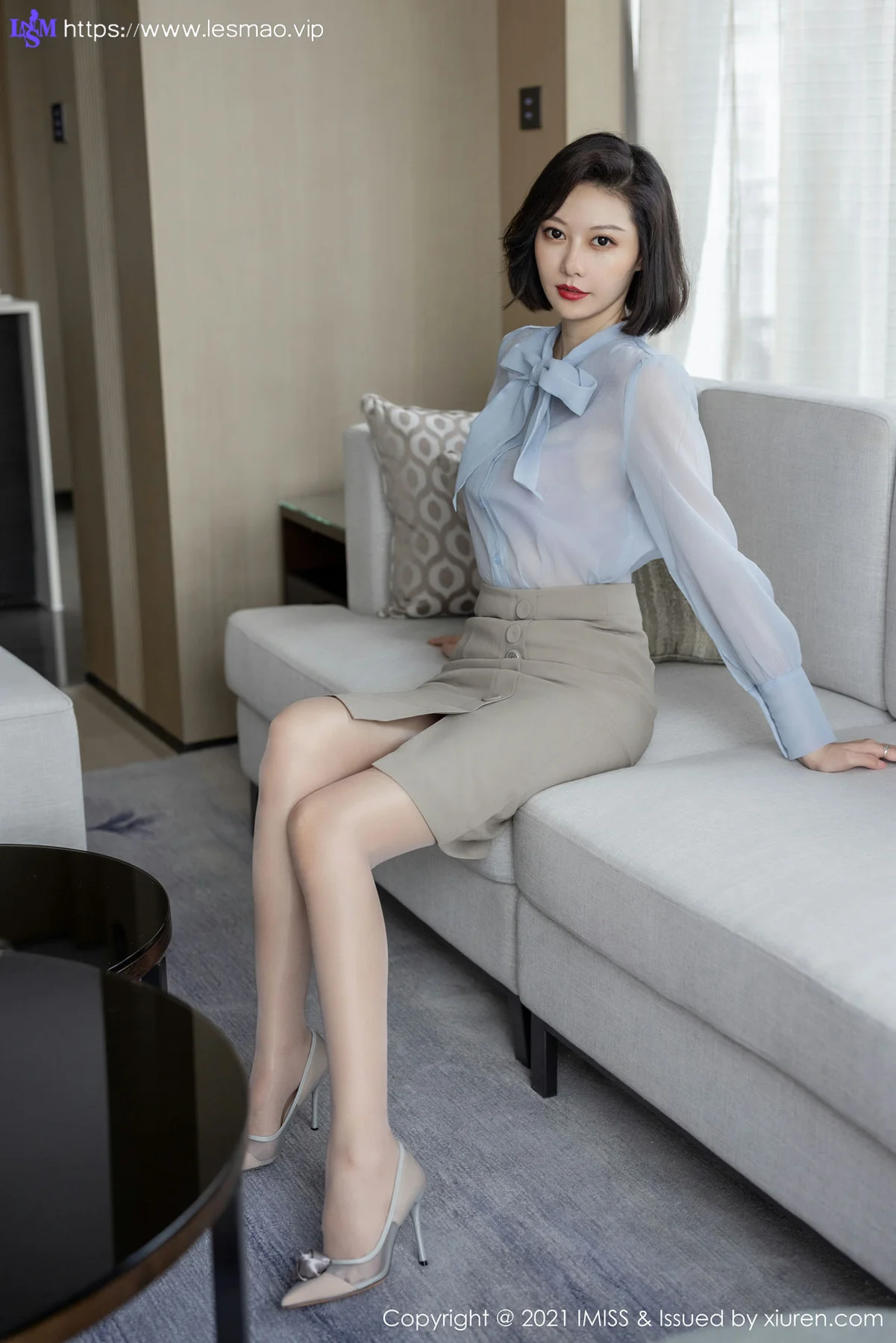 IMiss 爱蜜社 Vol.605 暖色调私房 艺轩 性感写真22 - 4