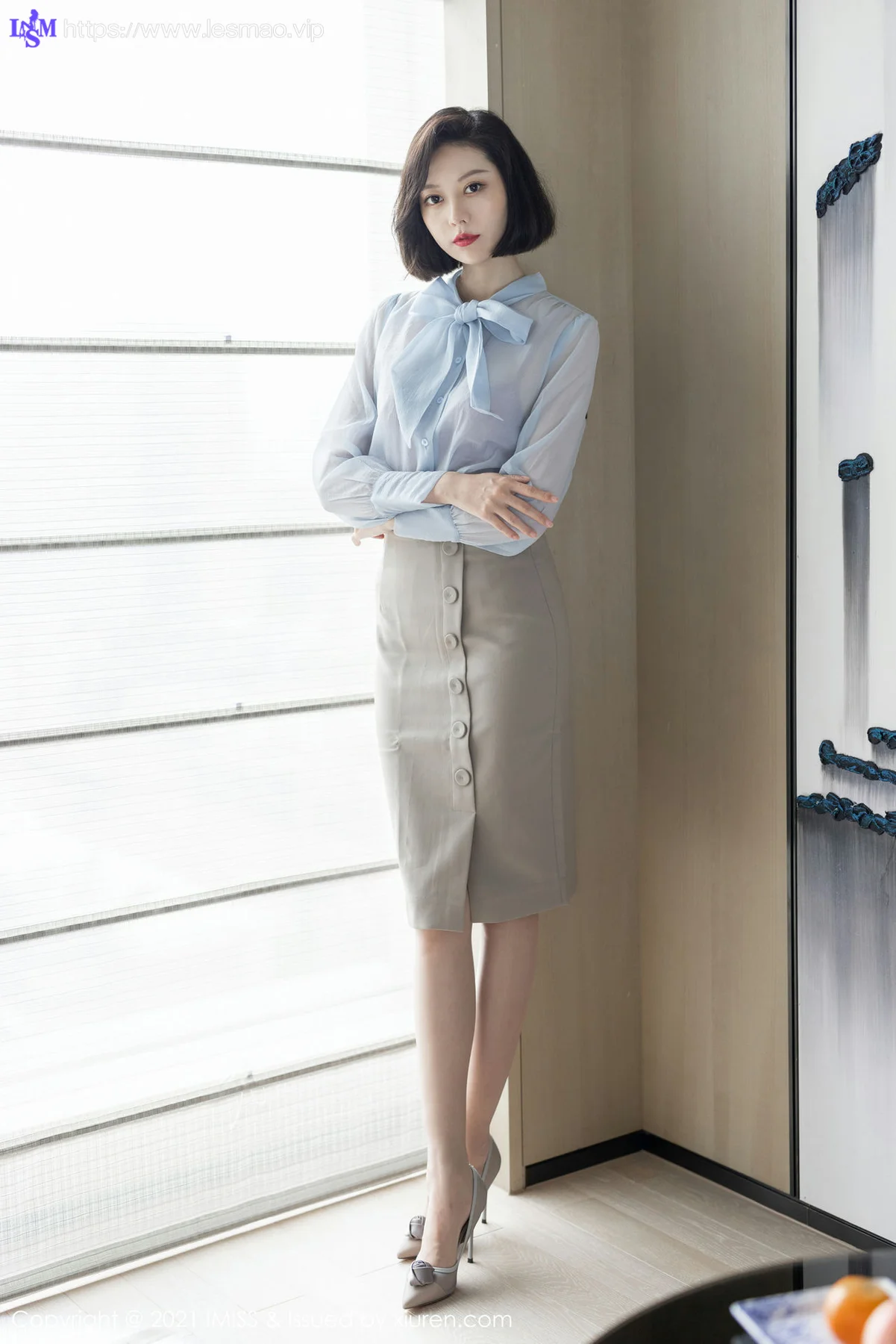 IMiss 爱蜜社 Vol.605 暖色调私房 艺轩 性感写真22 - 13