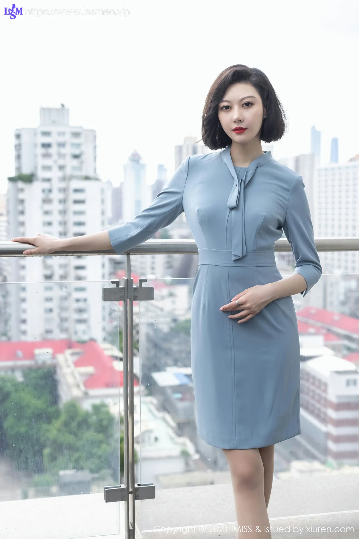 IMiss 爱蜜社 Vol.609 镂空内衣与丝袜 艺轩 性感写真2 - 40