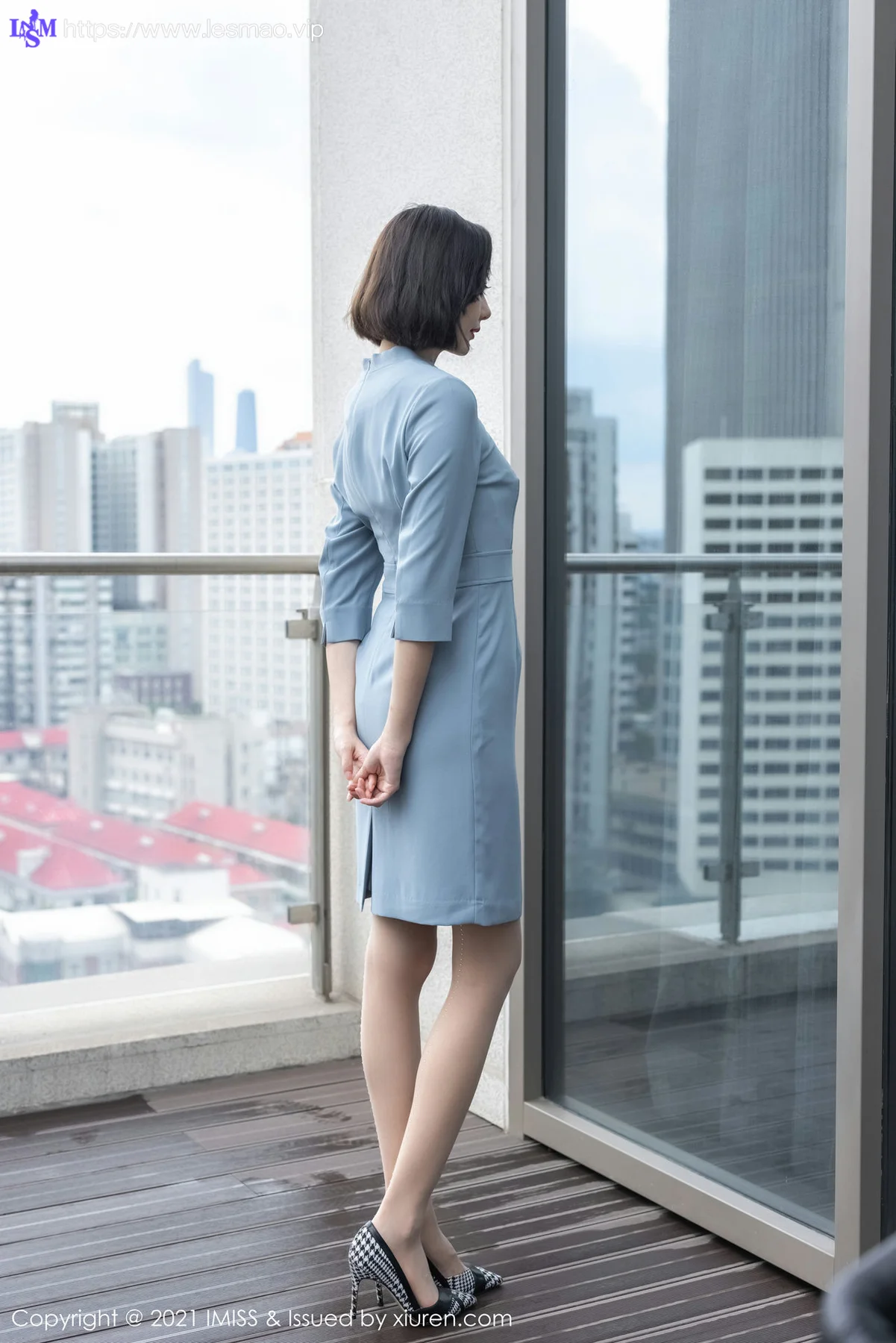 IMiss 爱蜜社 Vol.609 镂空内衣与丝袜 艺轩 性感写真2 - 41