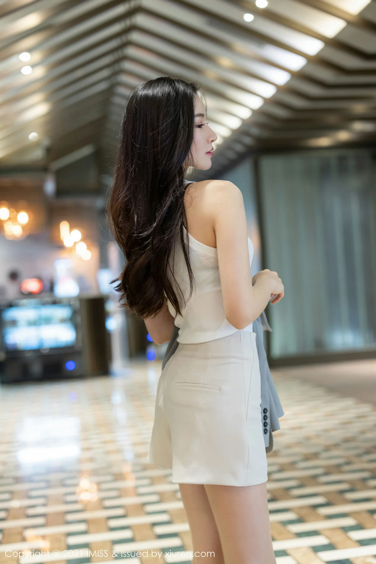 IMiss 爱蜜社 Vol.610  朦胧美腿 Vanessa 气质美女3 - 27