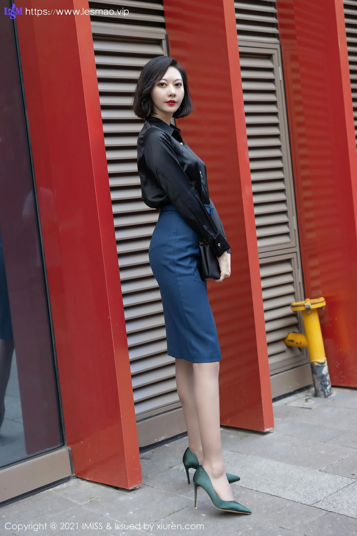 IMiss 爱蜜社 Vol.615 典雅OL 艺轩 性感写真 - 3