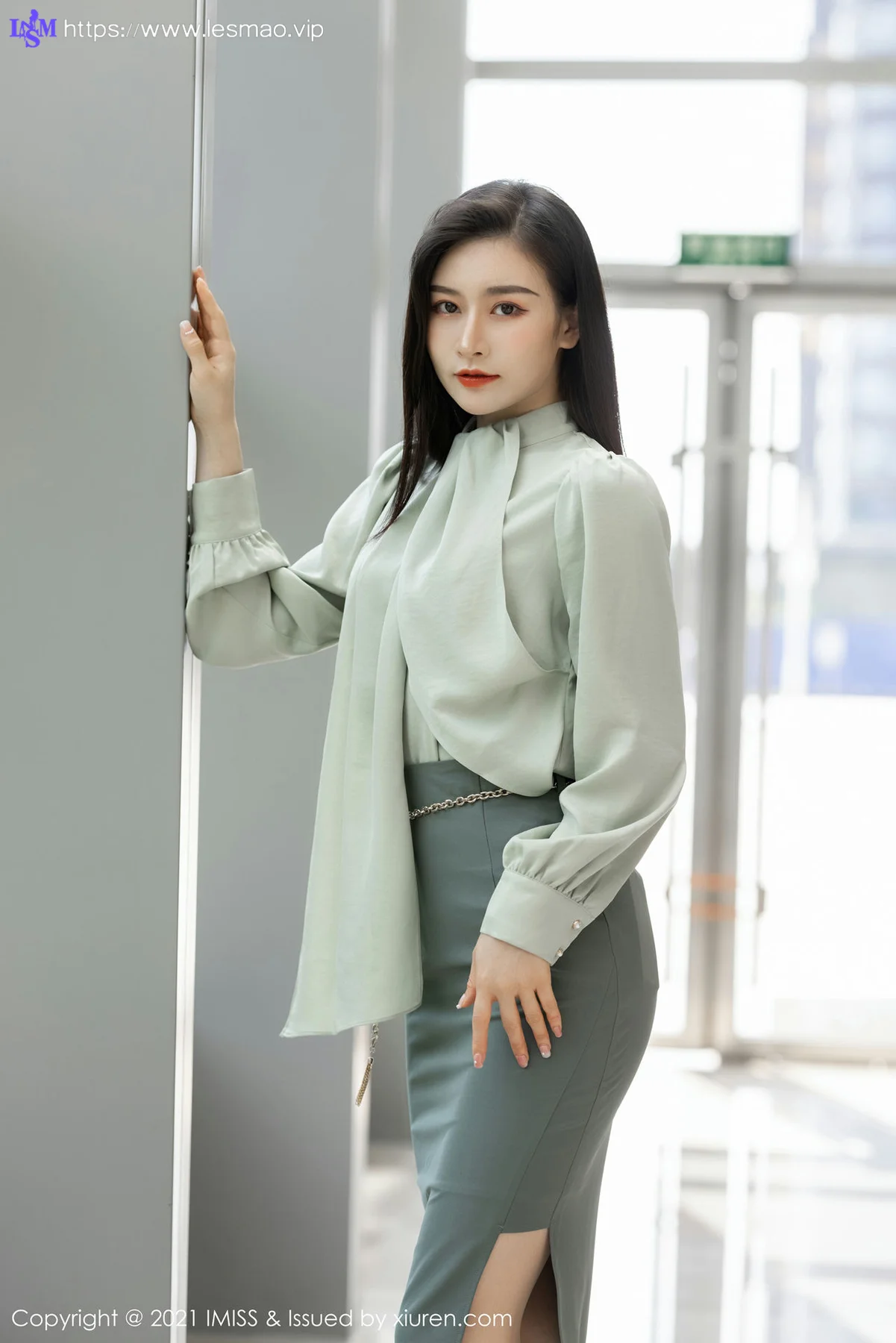 IMiss 爱蜜社 Vol.617 洁白如玉肌肤 Vanessa 性感写真3 - 3