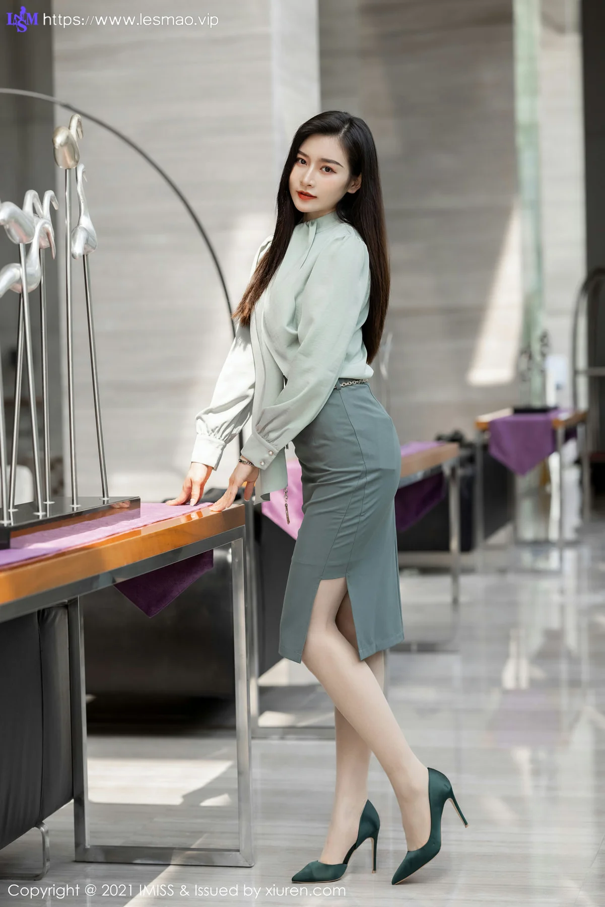 IMiss 爱蜜社 Vol.617 洁白如玉肌肤 Vanessa 性感写真3 - 11