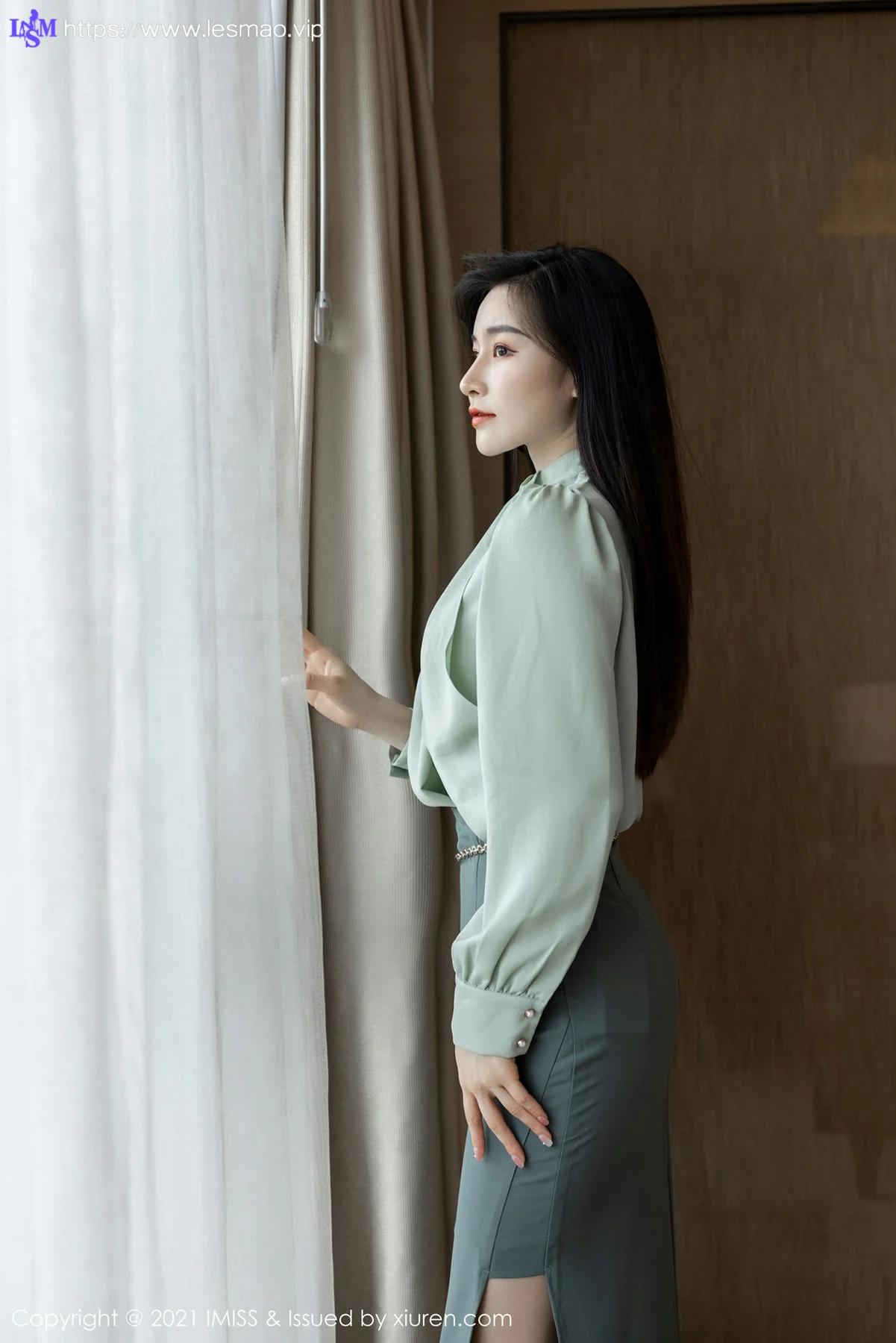 IMiss 爱蜜社 Vol.617 洁白如玉肌肤 Vanessa 性感写真3 - 15