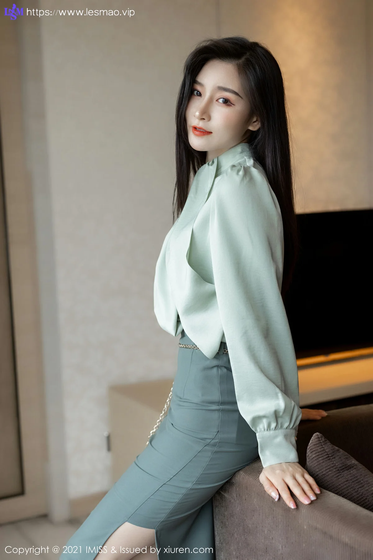 IMiss 爱蜜社 Vol.617 洁白如玉肌肤 Vanessa 性感写真3 - 16