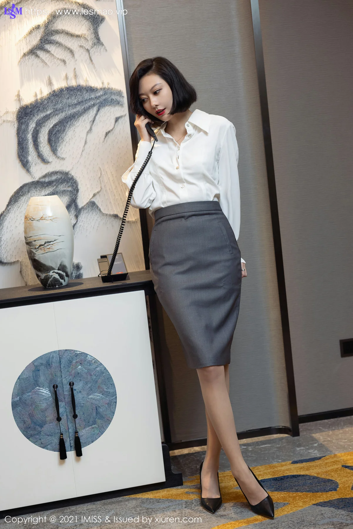 IMiss 爱蜜社 Vol.623 典雅OL 艺轩 性感写真3 - 12