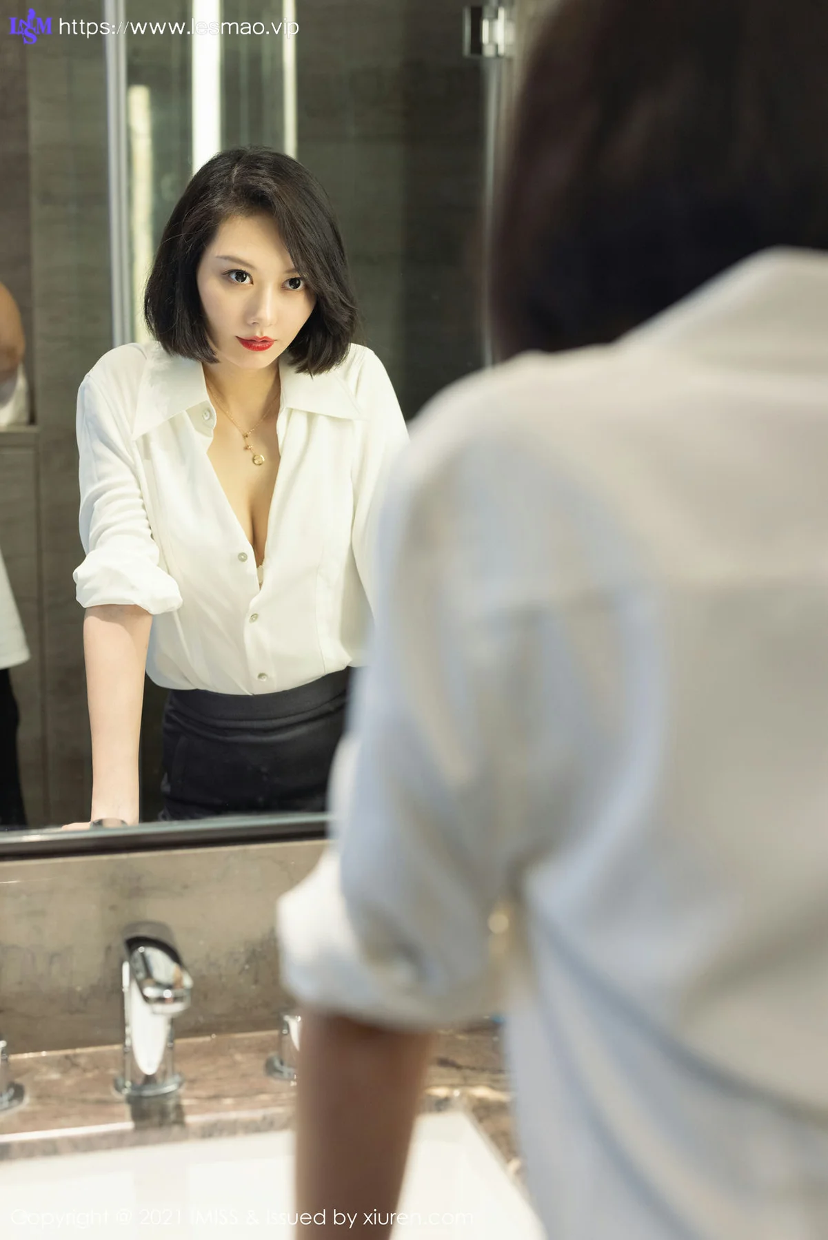 IMiss 爱蜜社 Vol.623 典雅OL 艺轩 性感写真3 - 39